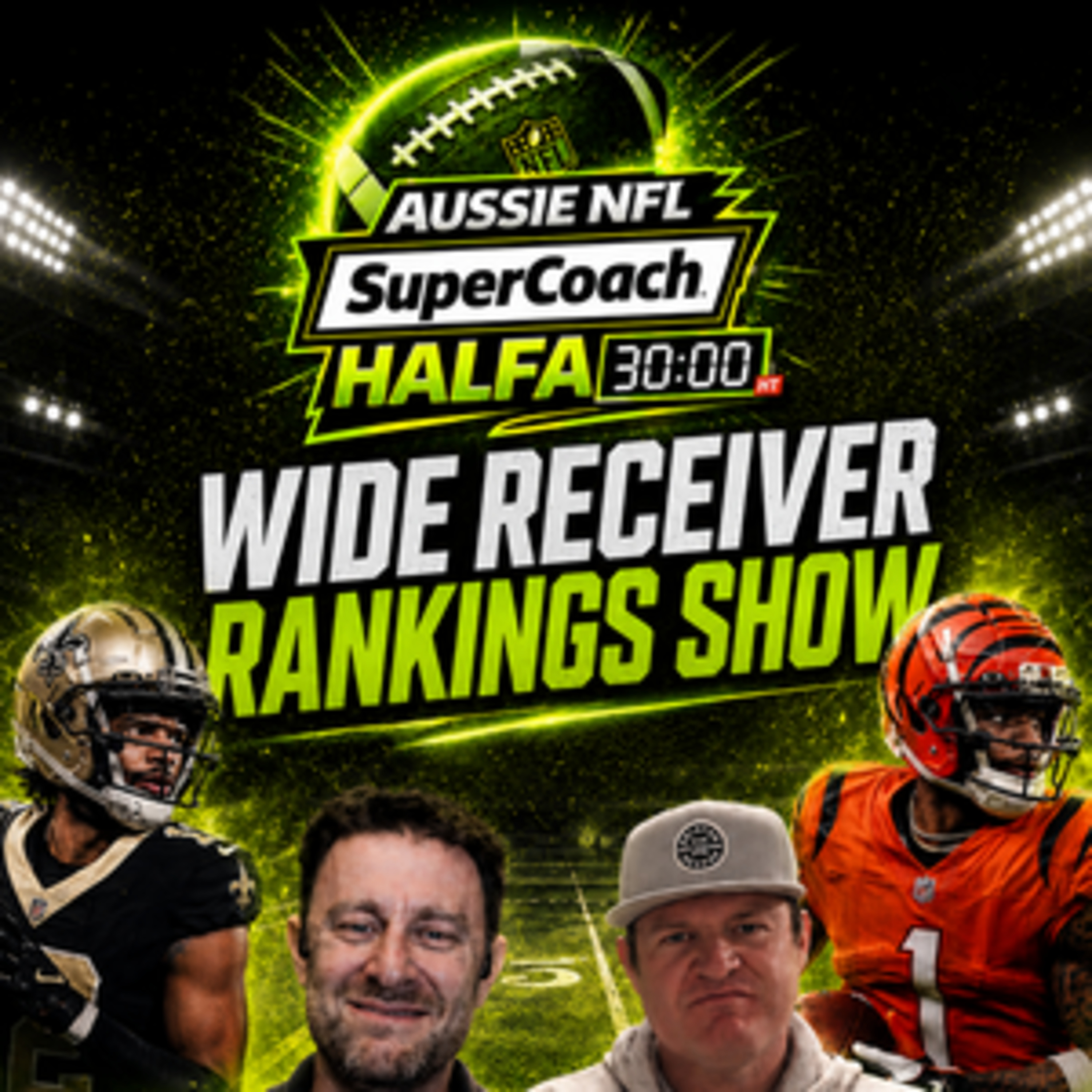 NFL SuperCoach Halfa: WR Rankings Show episode artwork