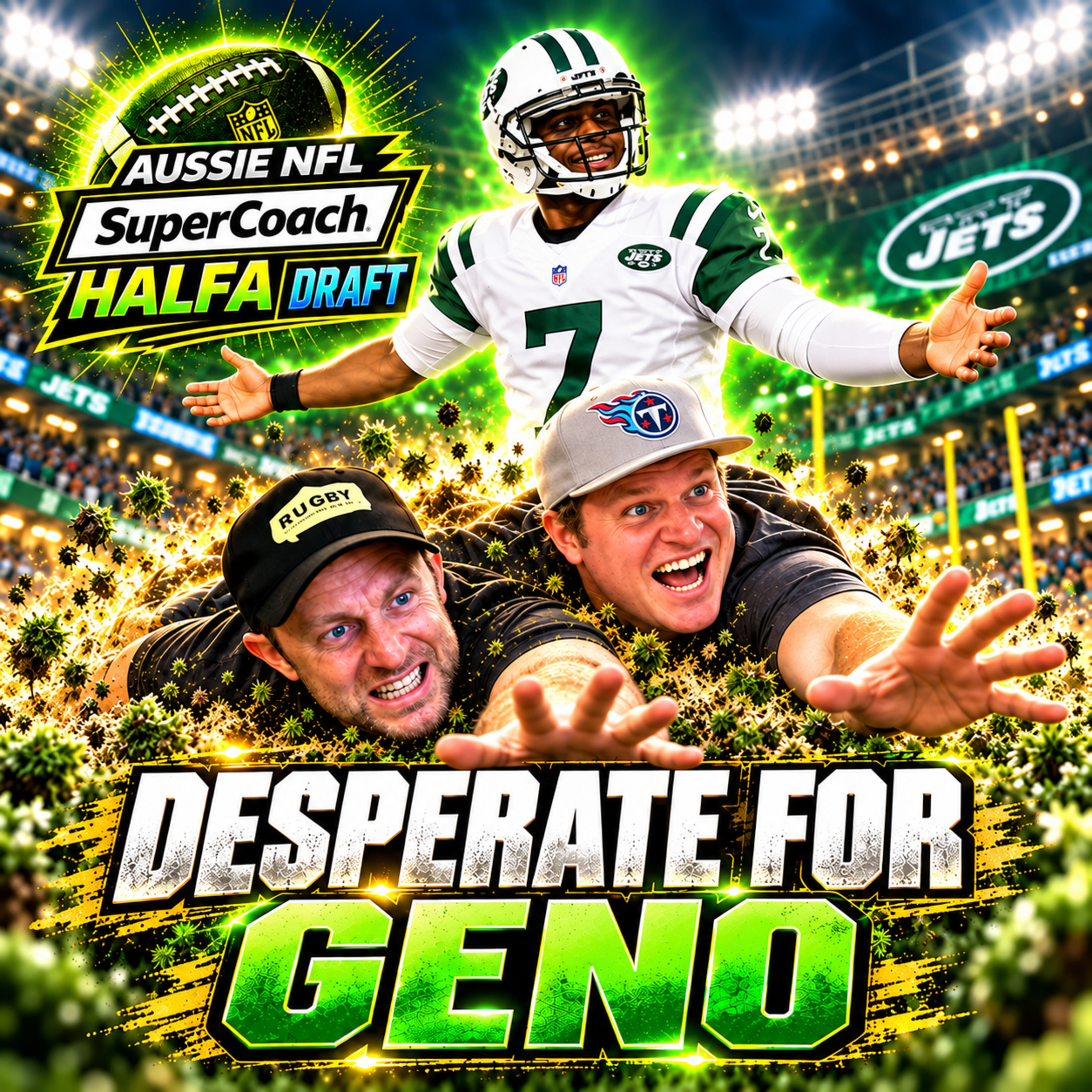 NFL SuperCoach Halfa Draft: Desperate for GENO! episode artwork