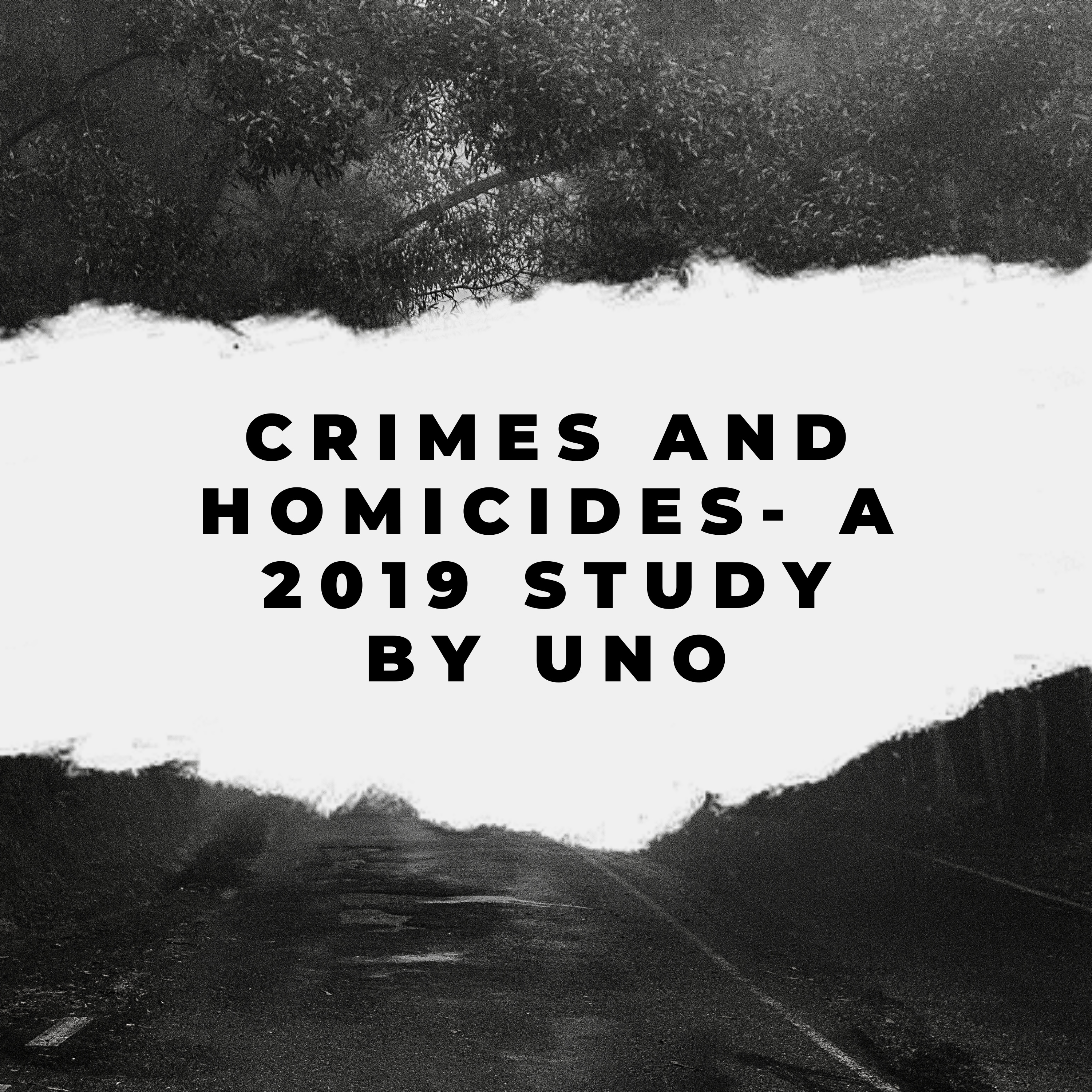 Crimes and homicides- a 2019 study by UNODOC episode artwork