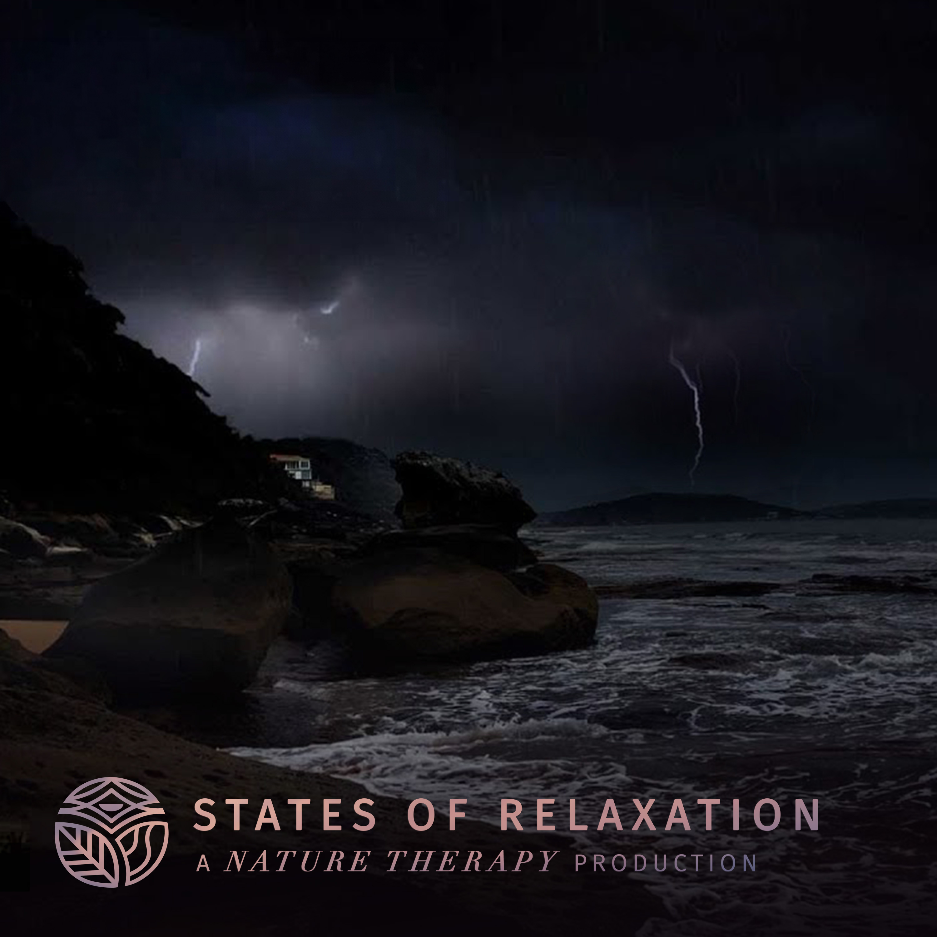 S2 E2: Lightning Ocean Thunderstorm | Stormy Weather Ocean Waves, Rolling Thunder & Rain Sounds for Sleep episode artwork