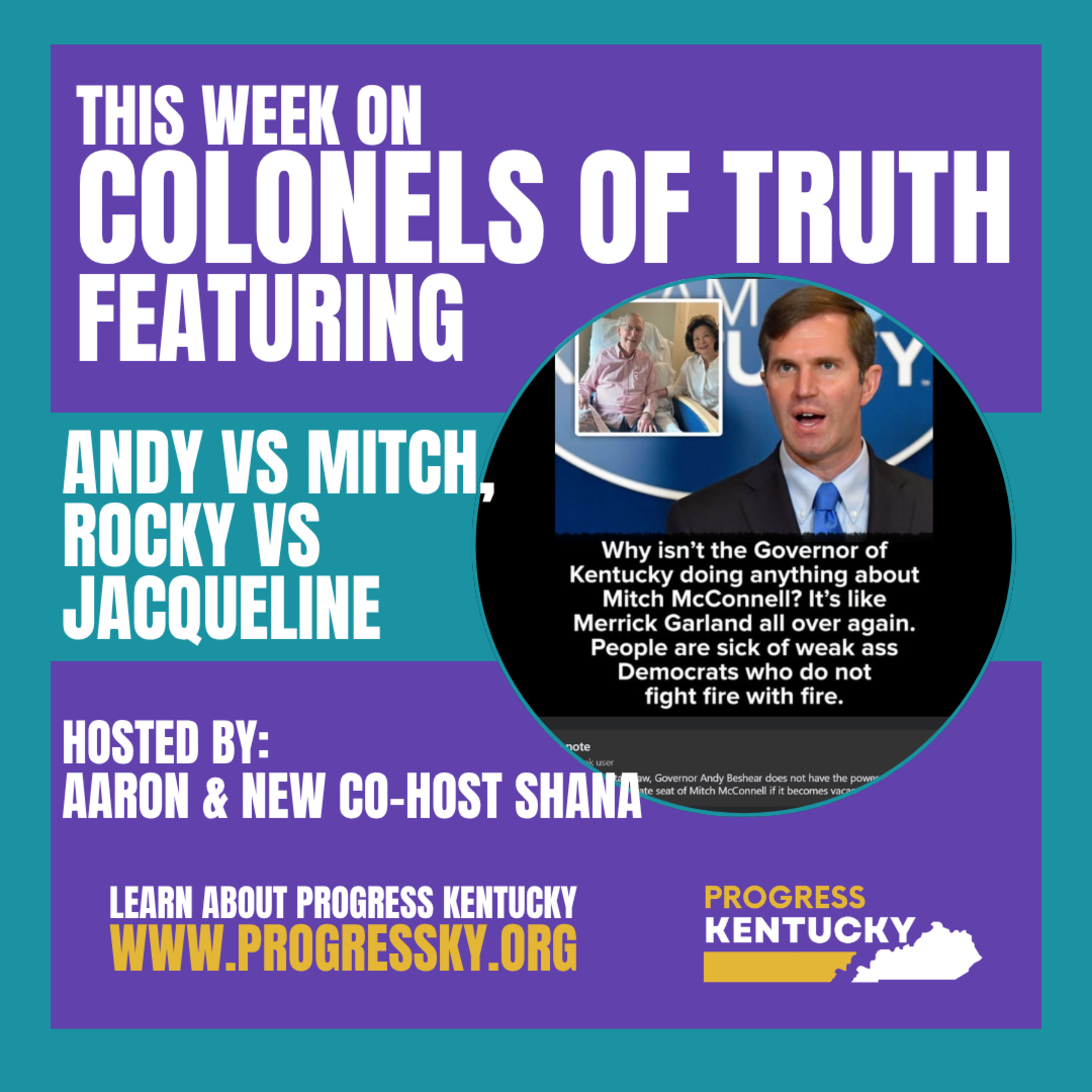 Andy vs. Mitch and Jacqueline vs. Rocky #ColonelsOfTruth Ep. 268 episode artwork