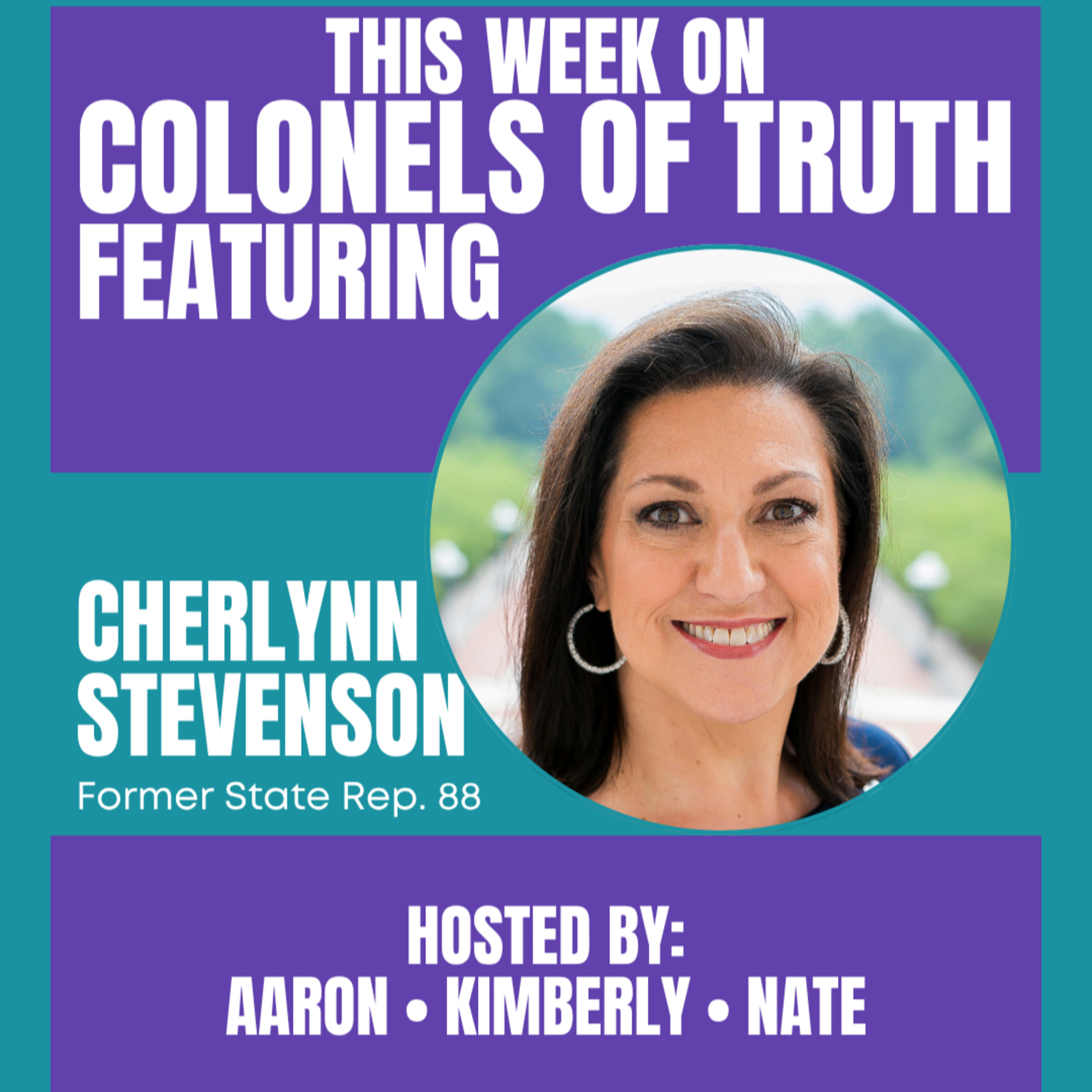 Andy in Action and Bad-Boy Bevin w/Cherlynn Stevenson #ColonelsOfTruth Ep. 269 episode artwork