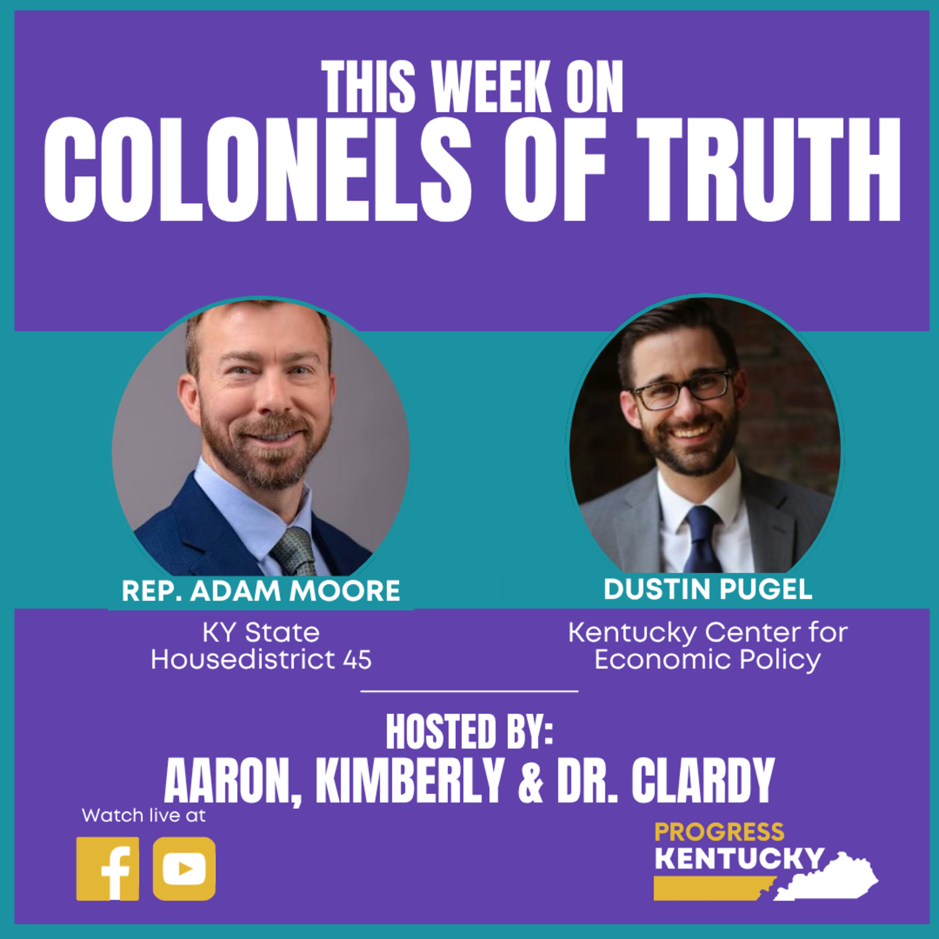 Fancy Farm Recap, Data Centers & Our Favorite Data Geeks w/Rep. Adam Moore & KY Policy Center #ColonelsOfTruth Ep. 270 episode artwork