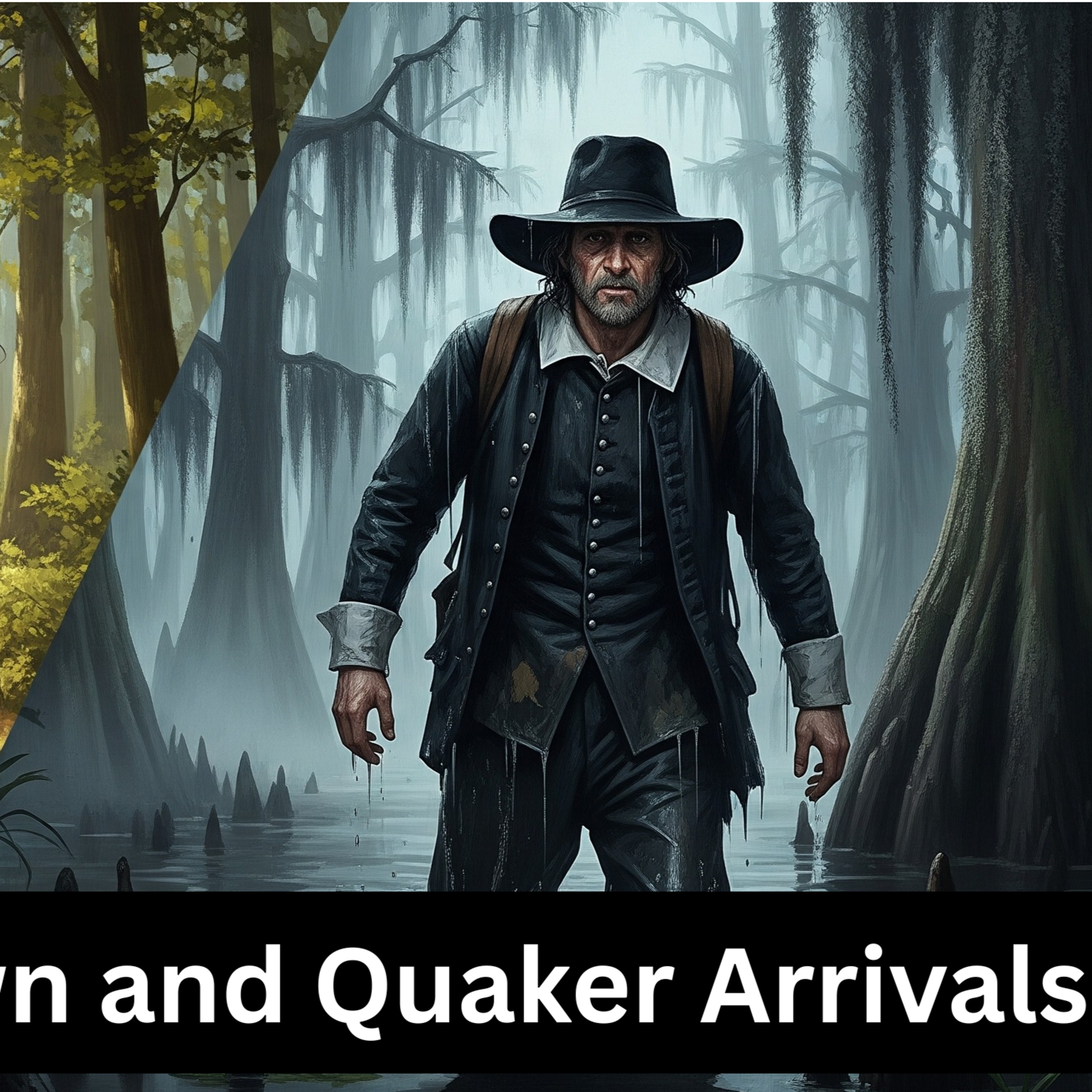 A New Charlestown and Quaker Arrivals episode artwork