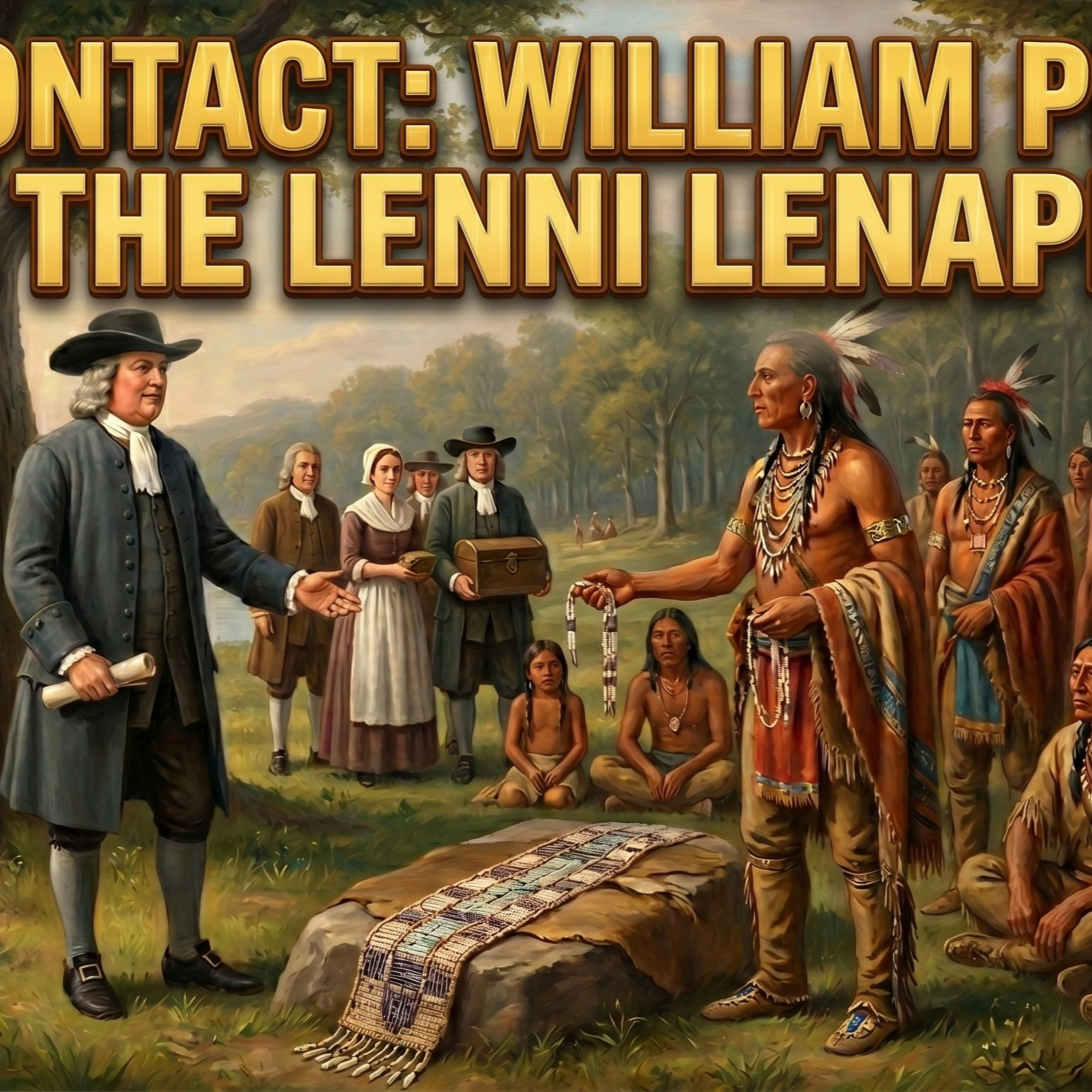 First Contact: William Penn and the Lenni Lenape in Colonial America | Historical Context episode artwork