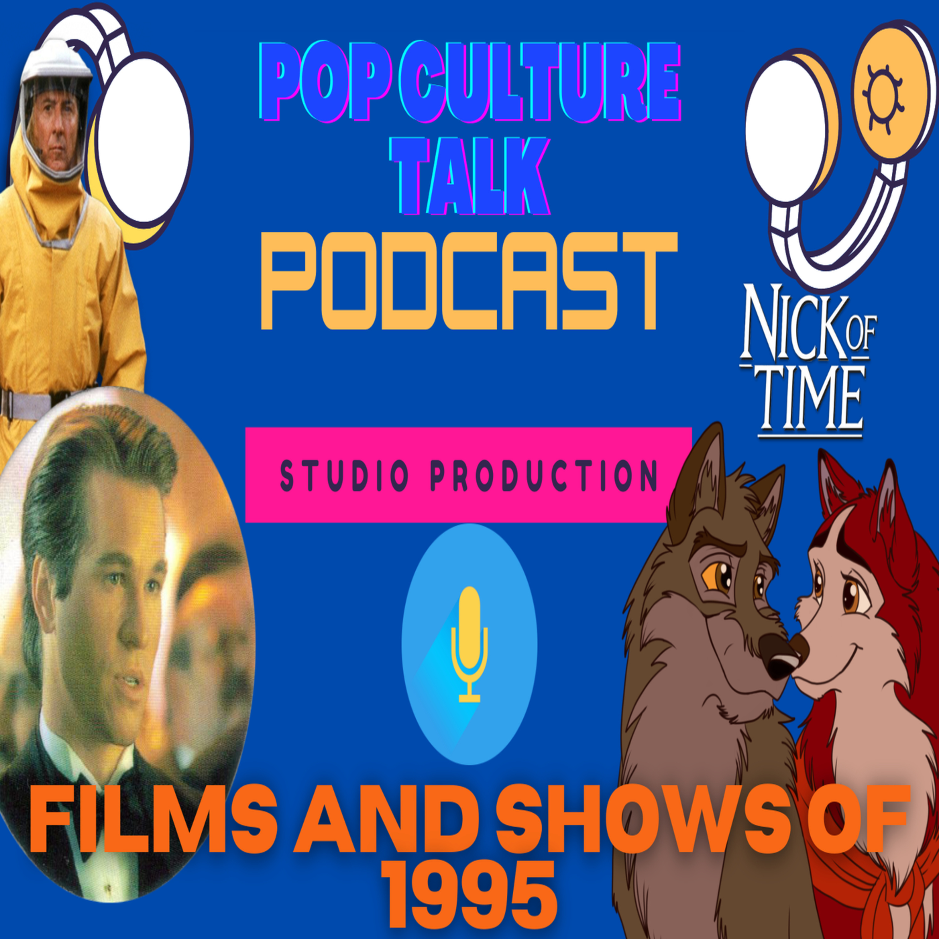 Pop Culture Talk Podcast - Totally 90s - Films and Shows of 1995 episode artwork