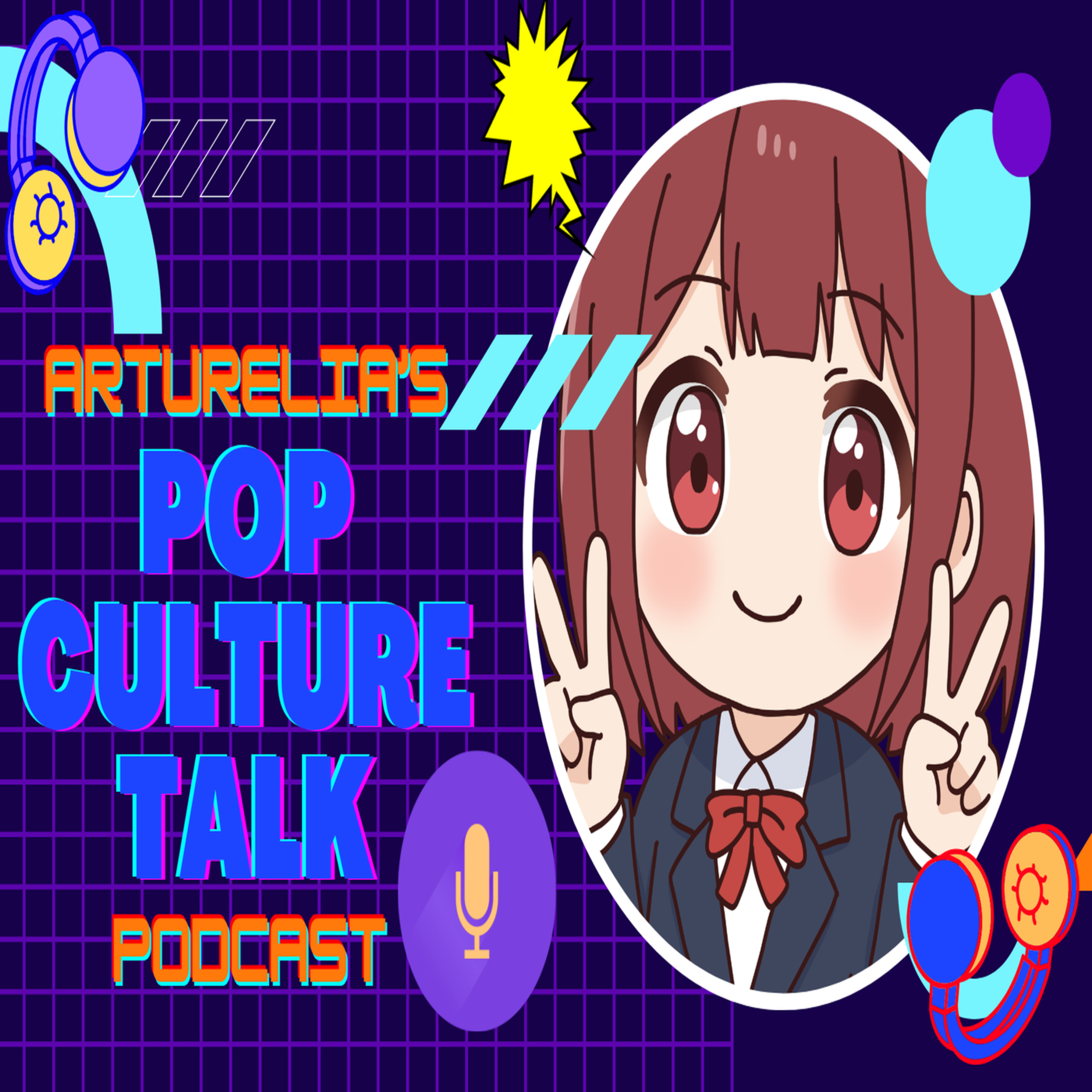Pop Culture Talk Podcast - Our Three Favorite Animes episode artwork