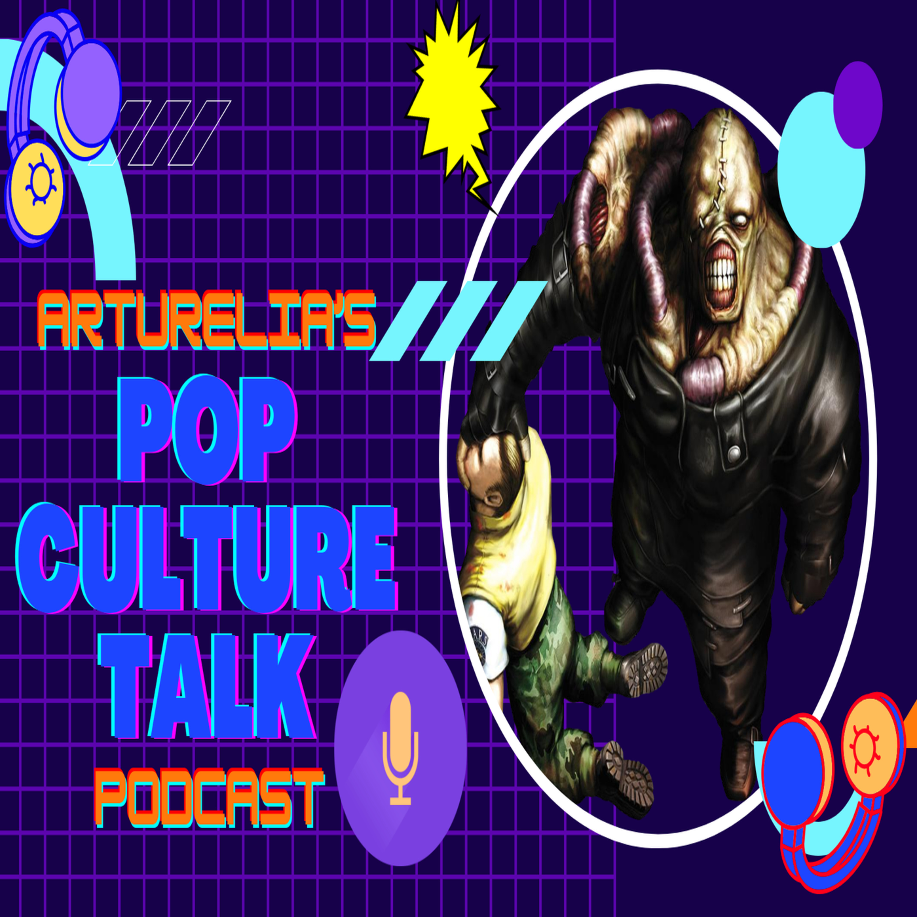 Pop Culture Talk Podcast - The Resident Evil Series episode artwork