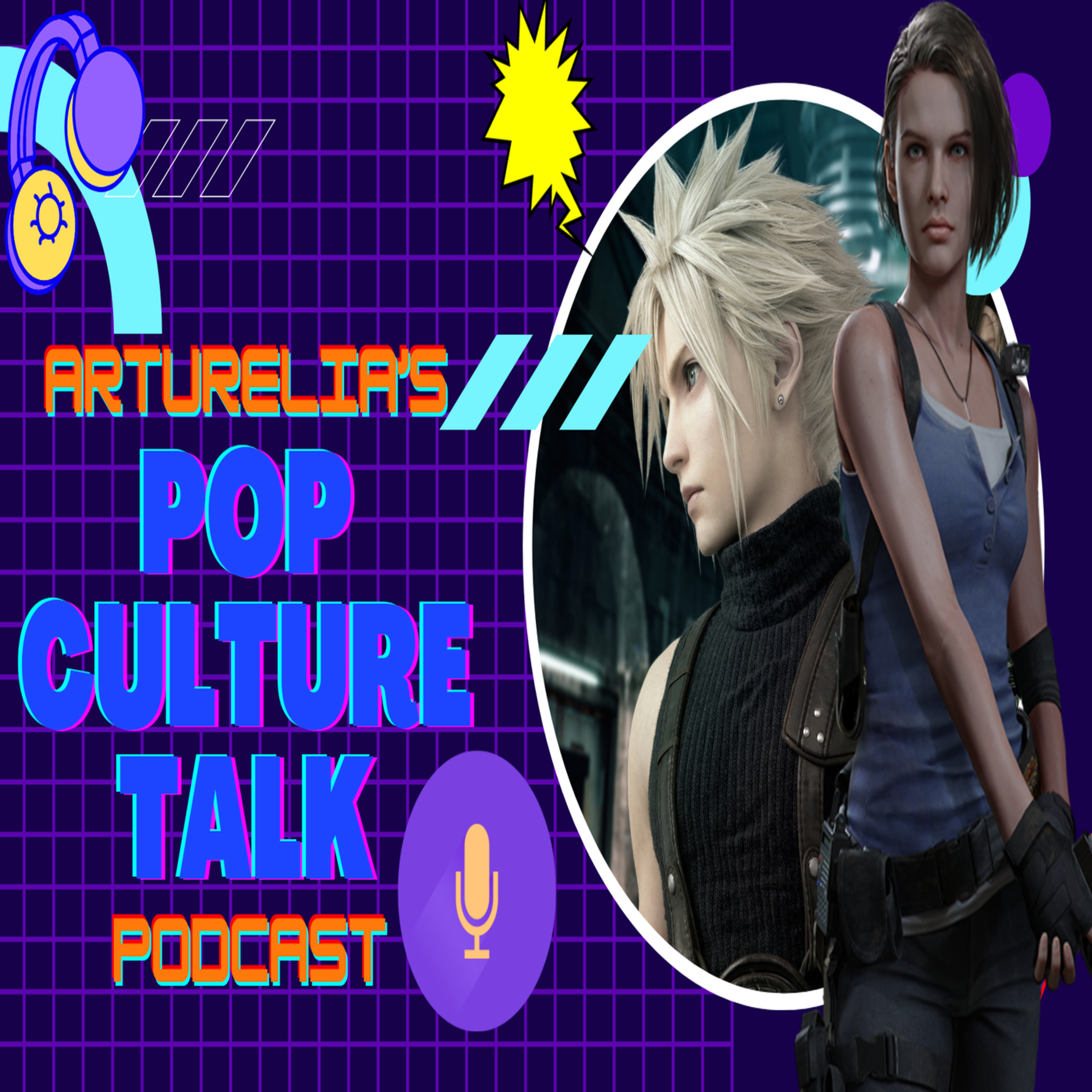 Pop Culture Talk Podcast - Discussion on RE3 and FF7 Remakes episode artwork