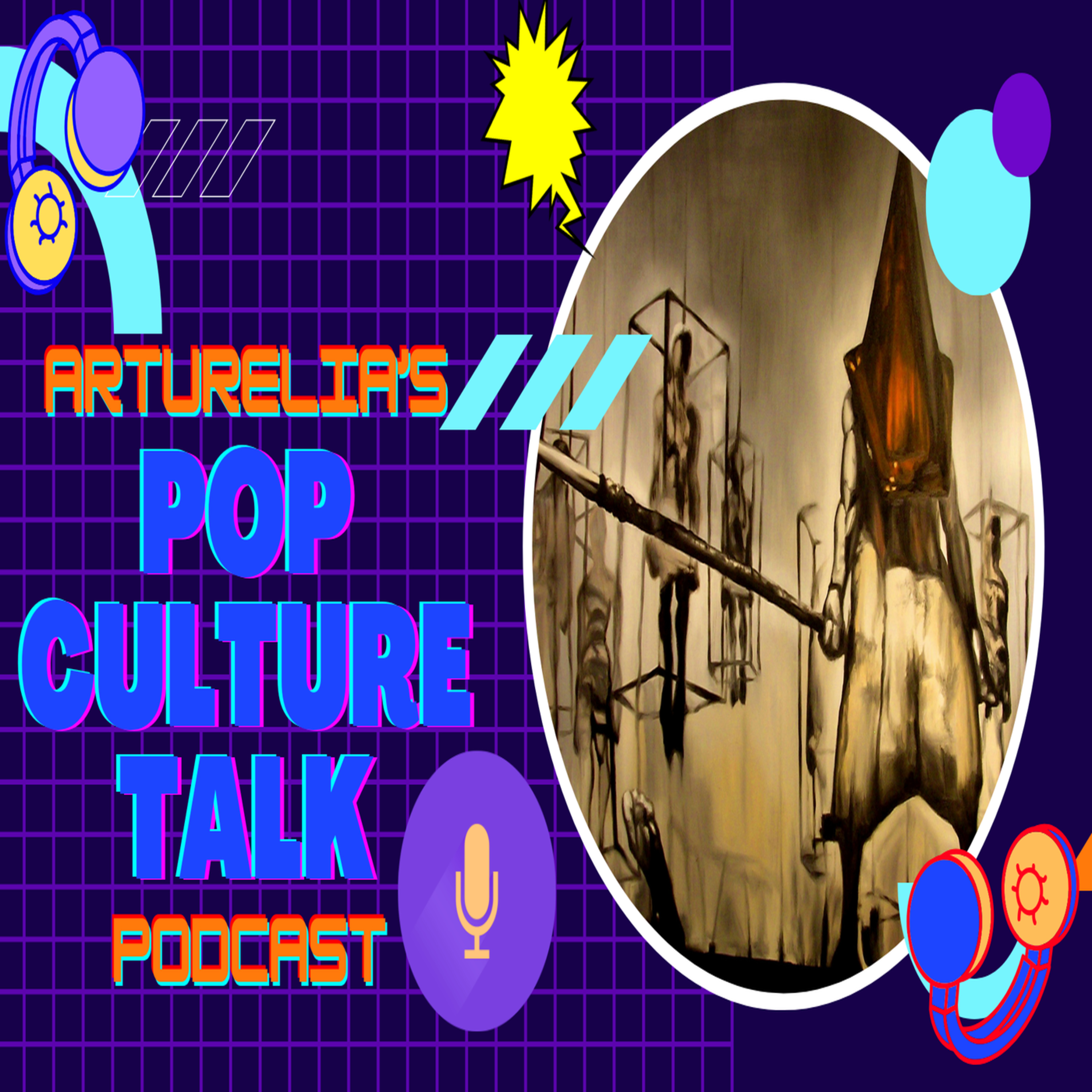 Pop Culture Talk Podcast - Horror Games to play on Halloween episode artwork