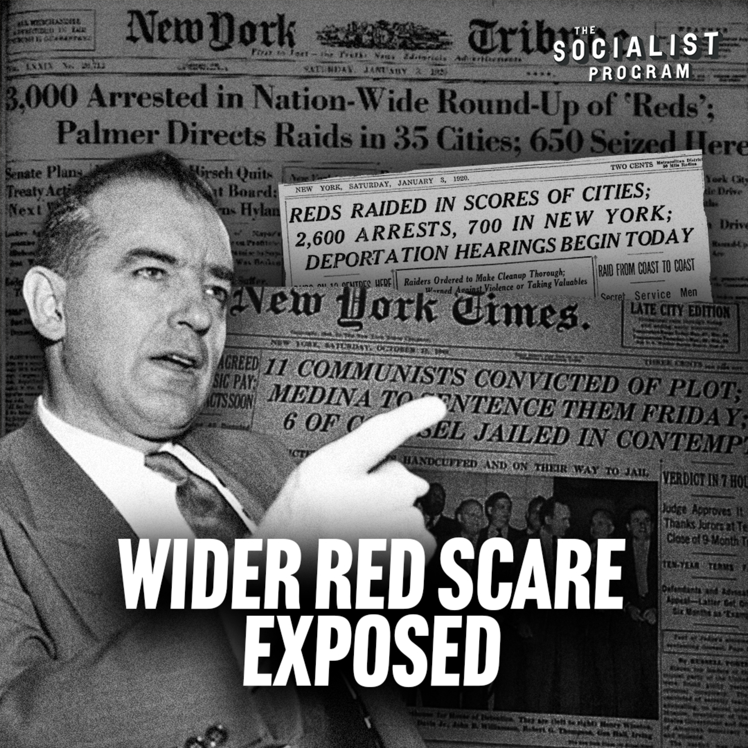 From the Palmer Raids to COINTELPRO: The War Against American Socialism and Communism