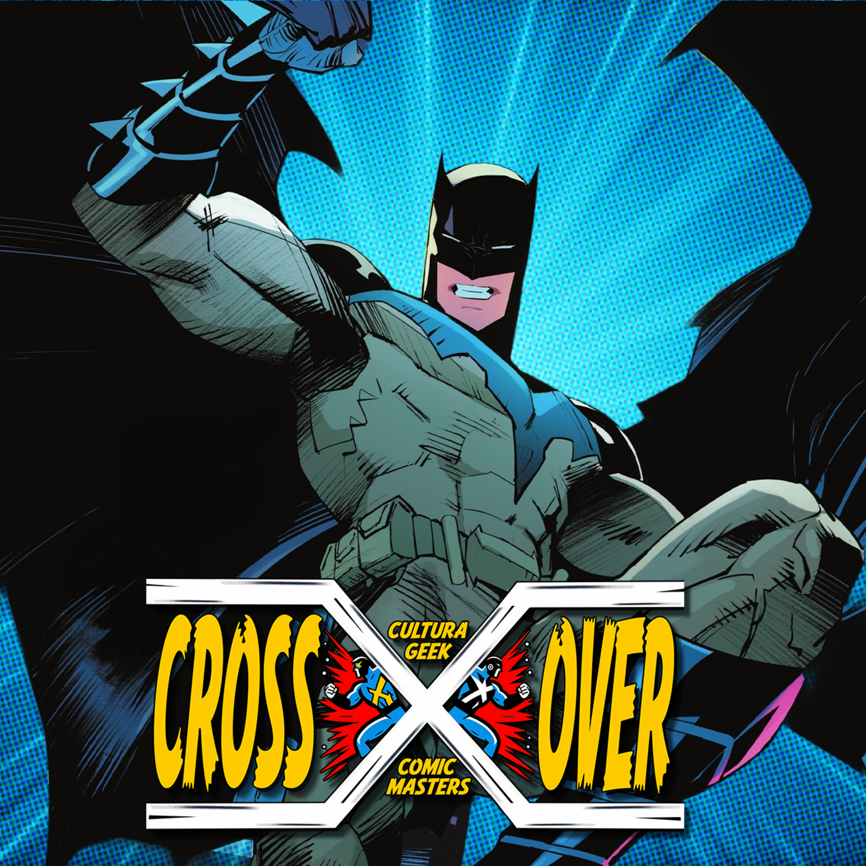 Crossover E66 Batman vs Nightwing en DC KO Knightfight! episode artwork