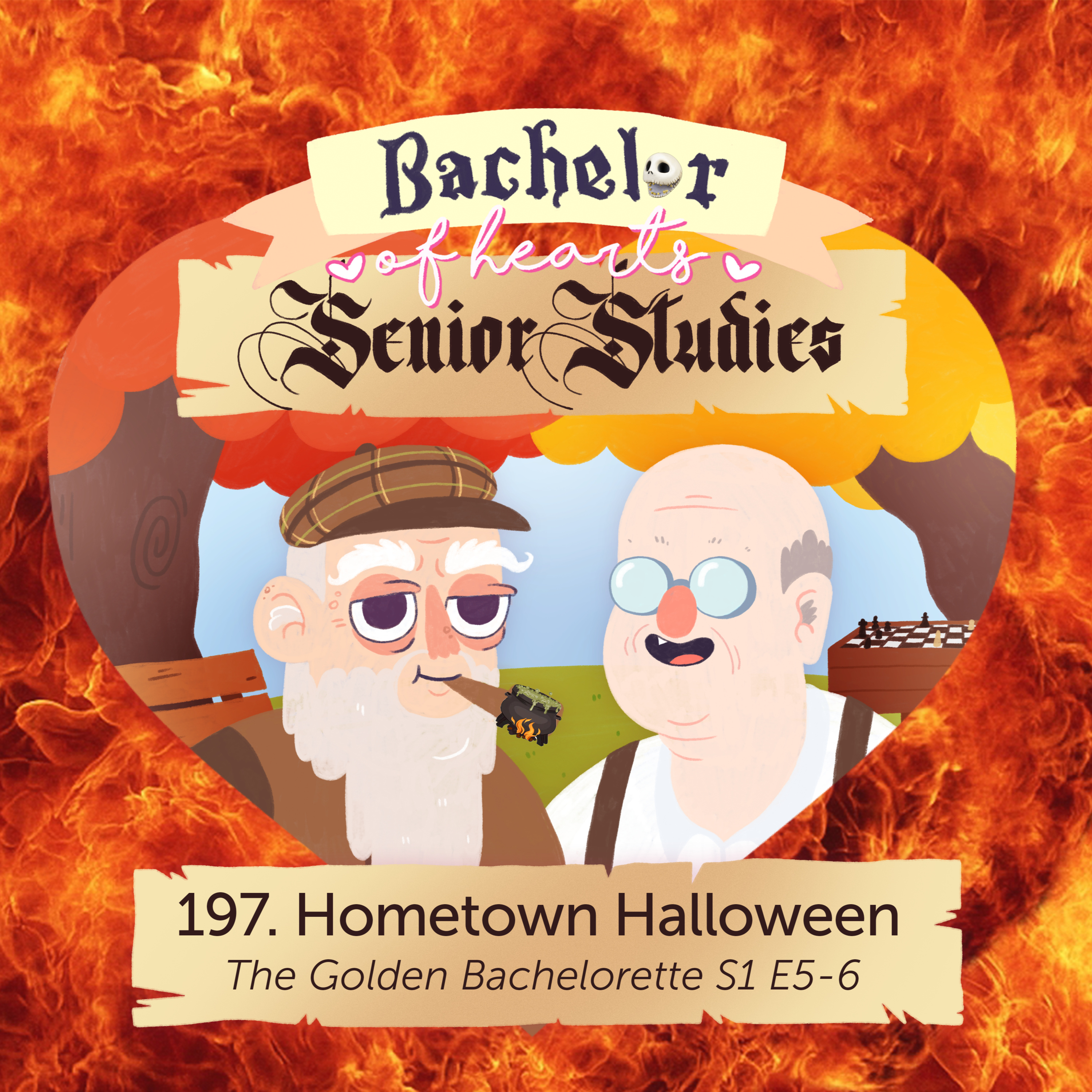 197. Hometown Halloween (Golden Bachelorette S1 E5-6)