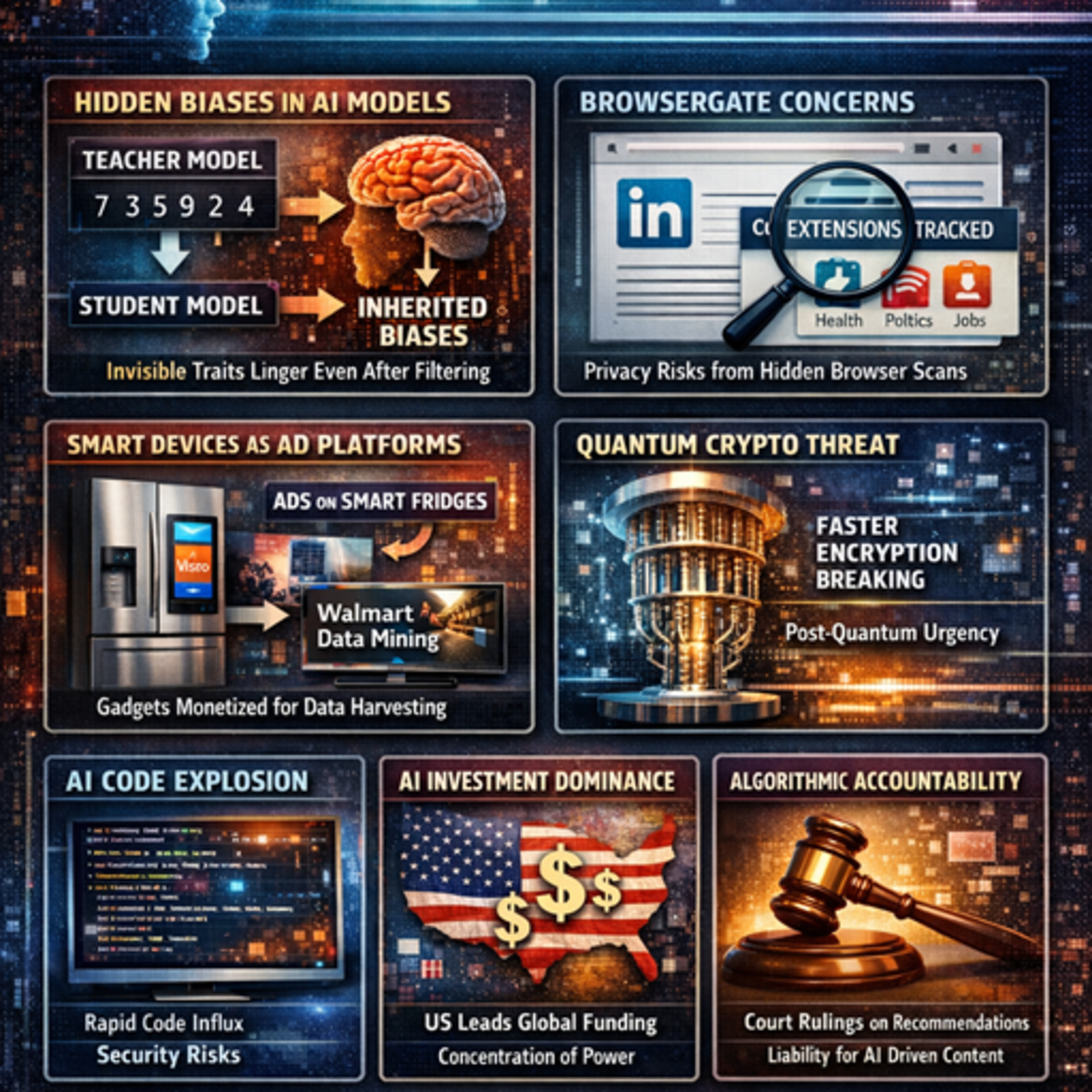 Episode 286.5. The Deep Dive. Subliminal Learning with the AI, Security, and Privacy Weekly Update for the Week ending April 7th, 2026