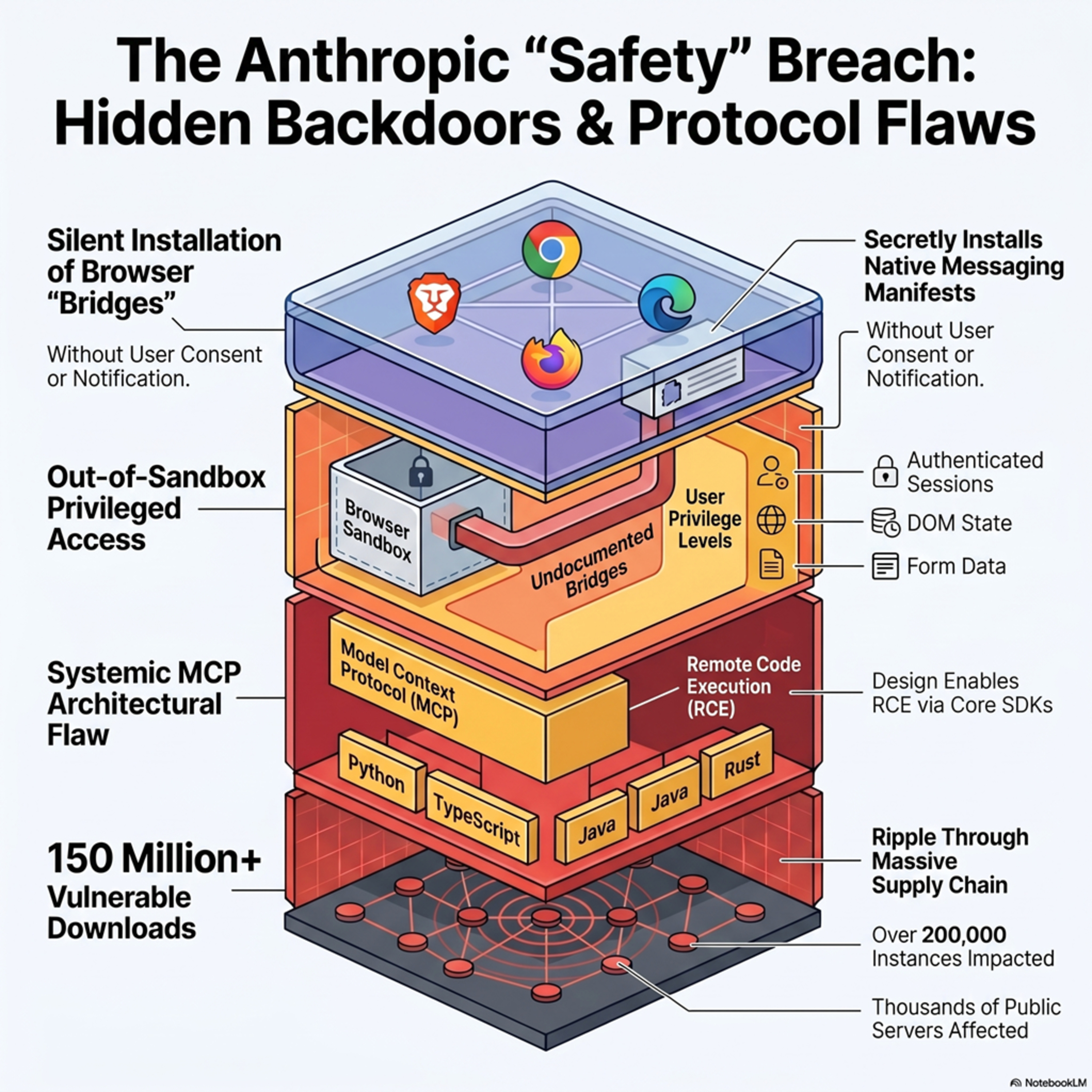 The Anthropic Privacy and Security issues.