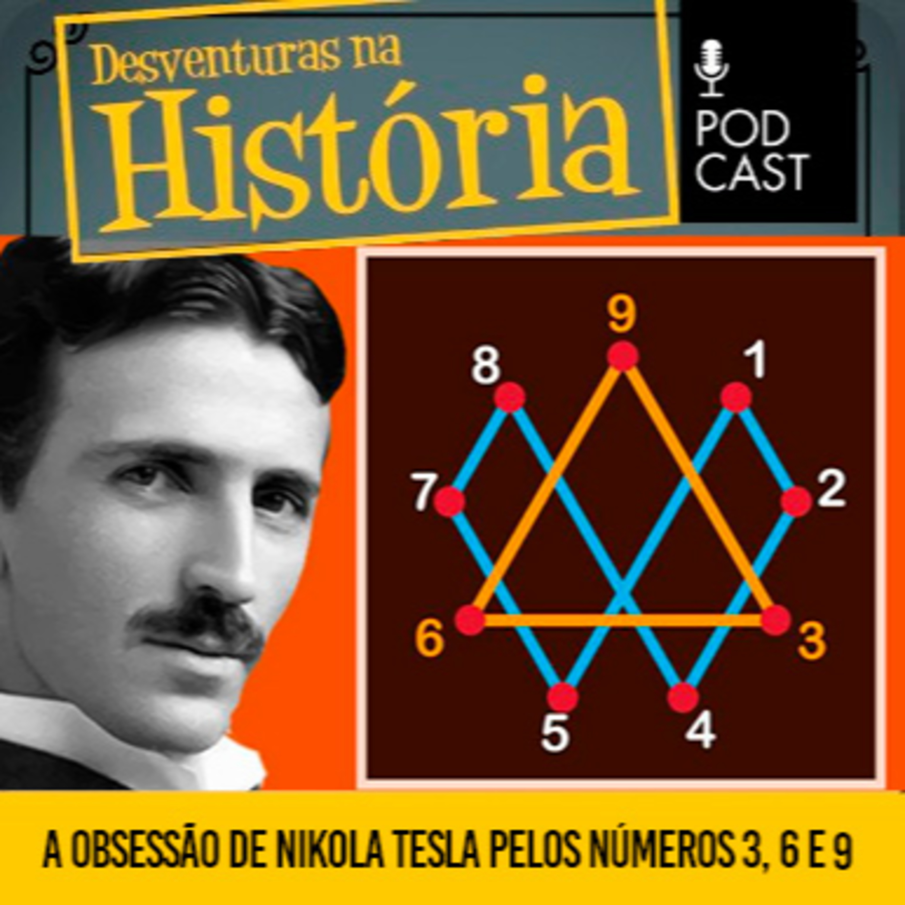#161 Desventuras na História: A obsessão de Nikola Tesla pelos números 3, 6 e 9