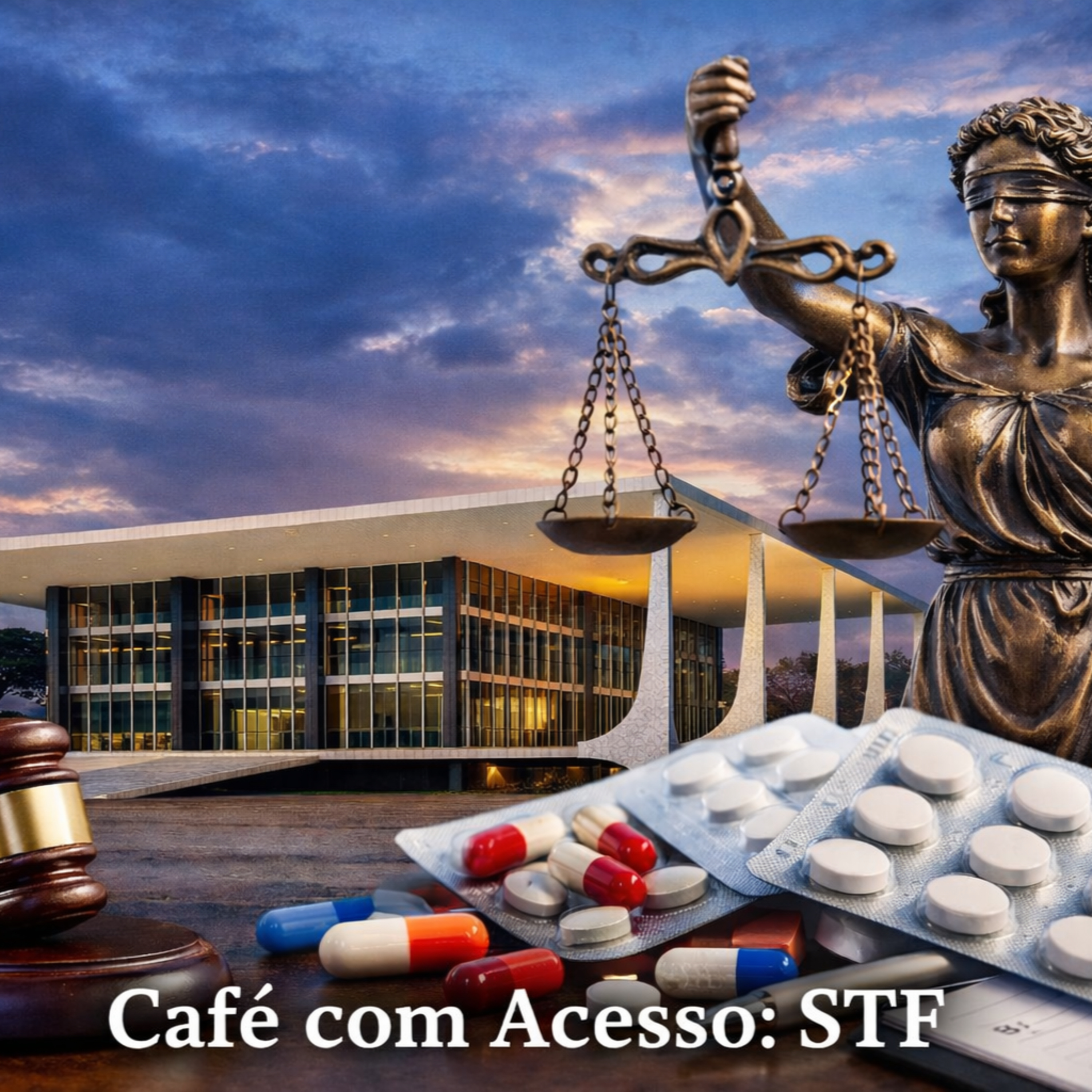 Café com Acesso — STF Temas 6 e 1234: regras da judicialização no SUS episode artwork