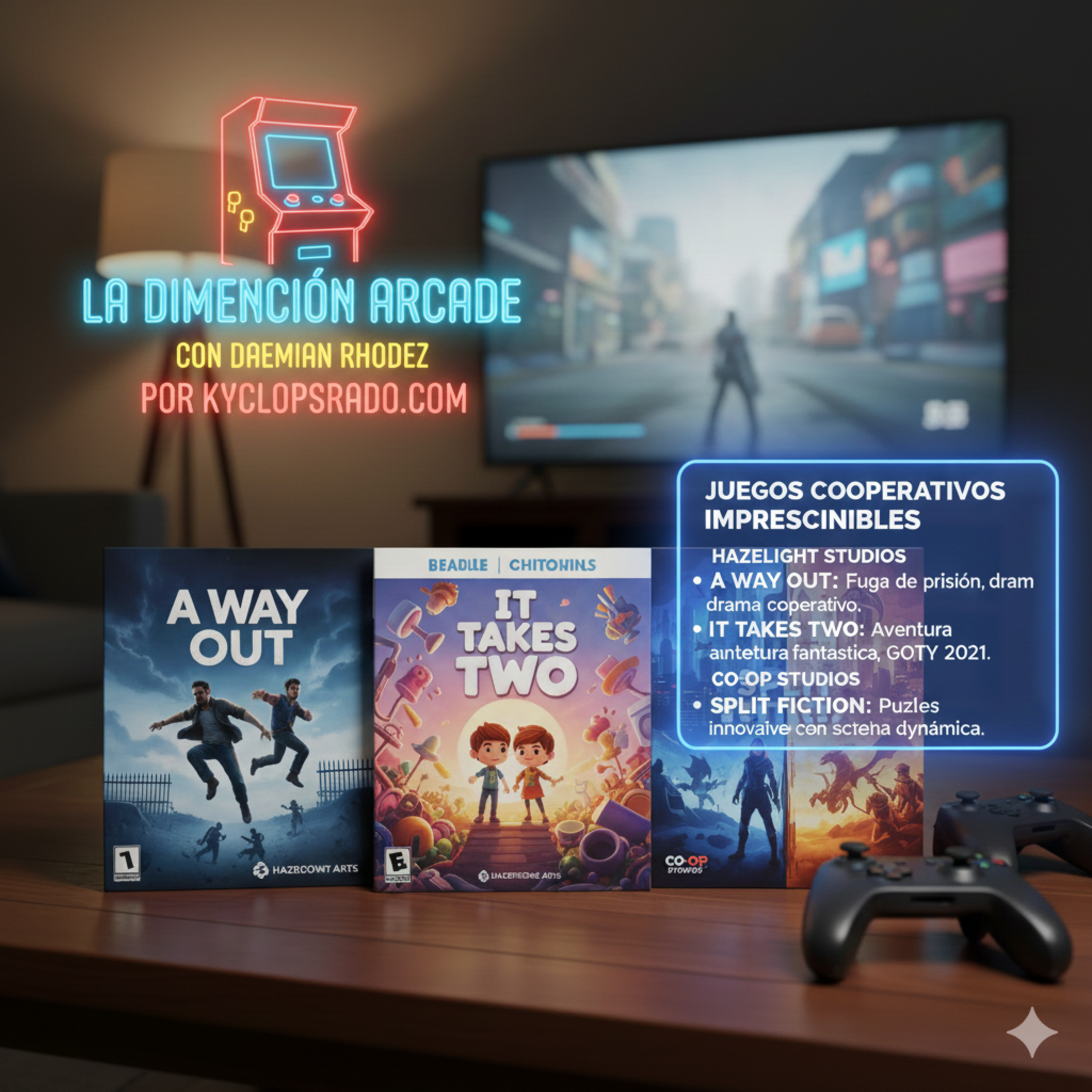 Split Fiction, It Takes Two y A Way Out: La Trilogía Cooperativa de Josef Fares