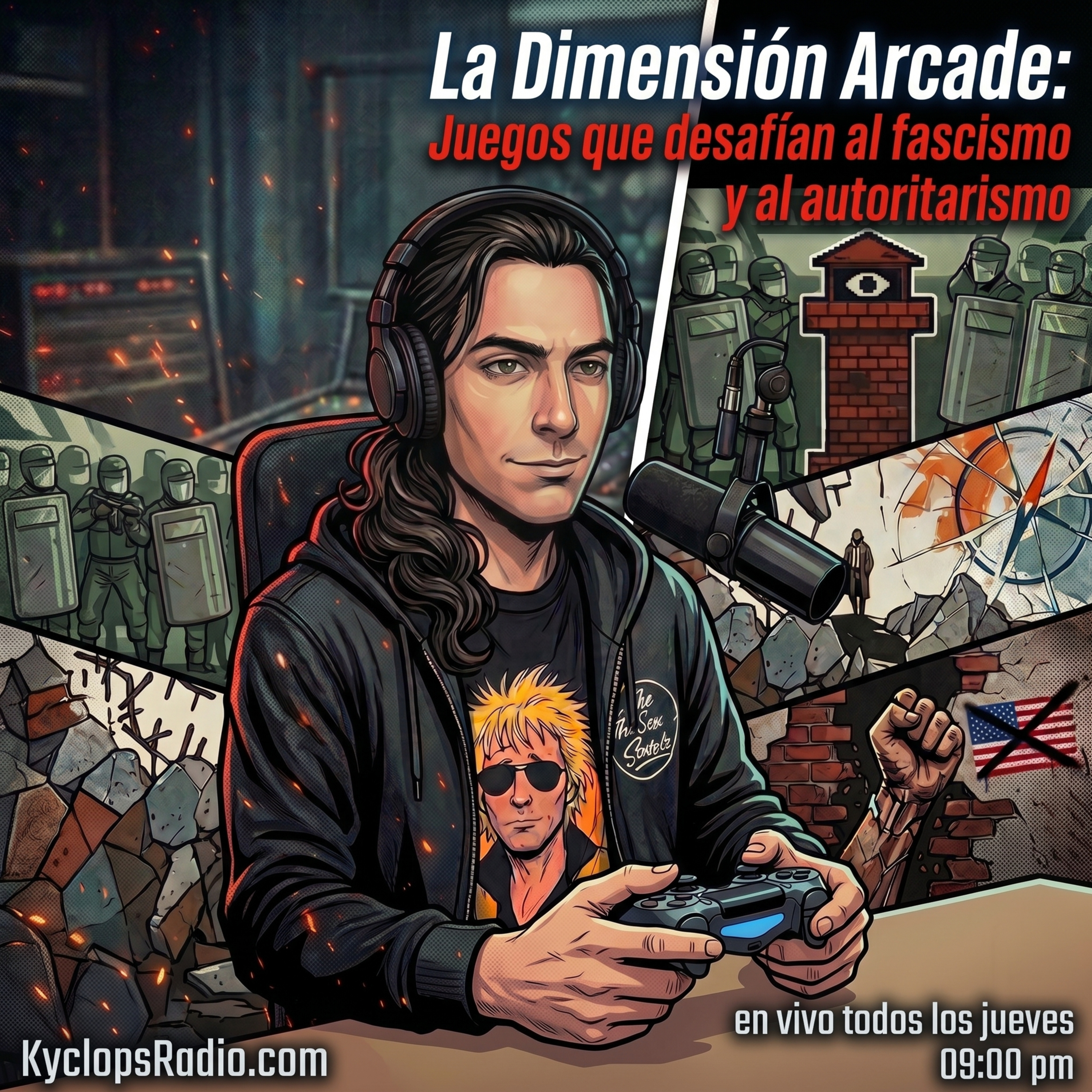 La Dimensión Arcade: Juegos que desafían al fascismo y al autoritarismo