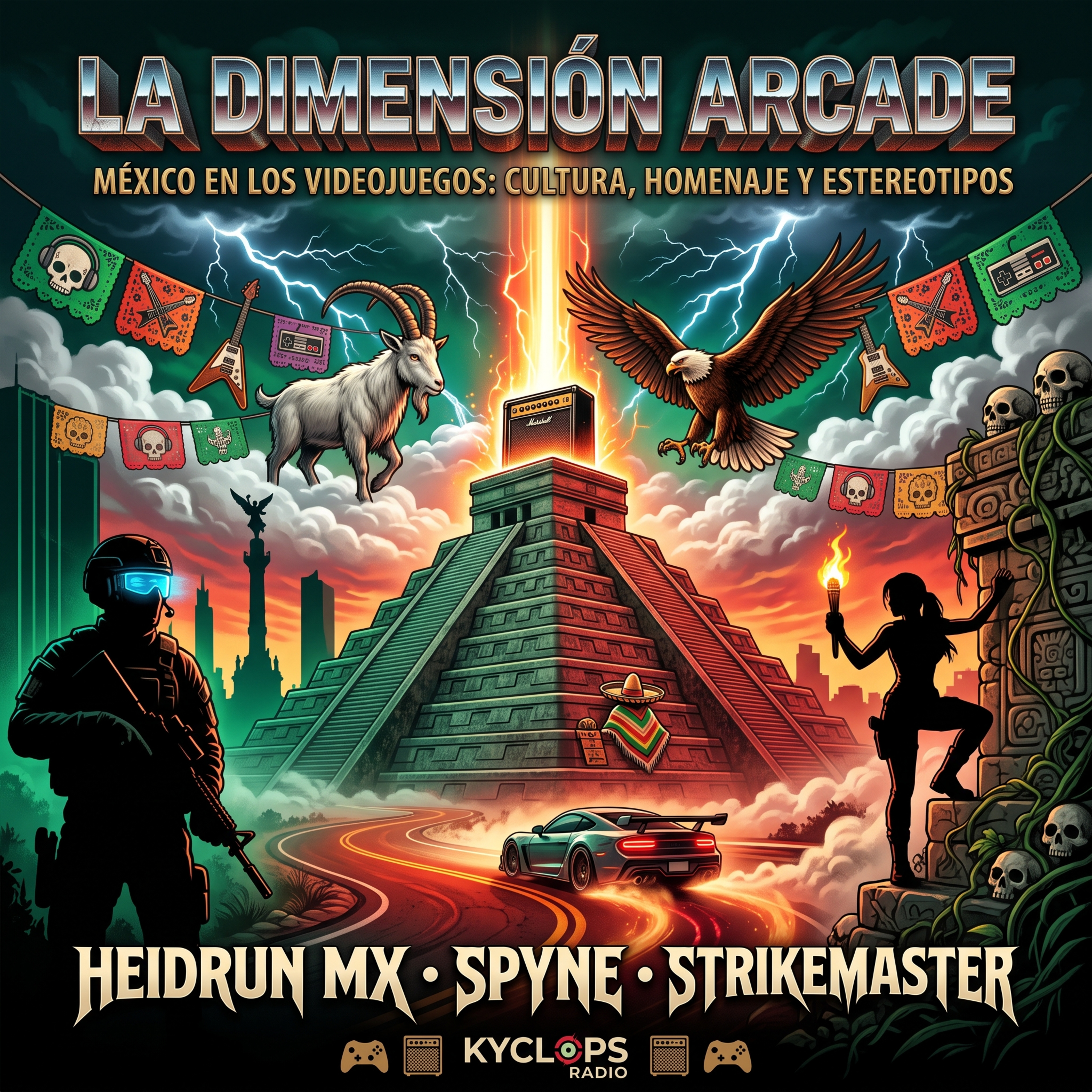 La Dimensión Arcade – México en los Videojuegos: Cultura, Homenaje y Metal
