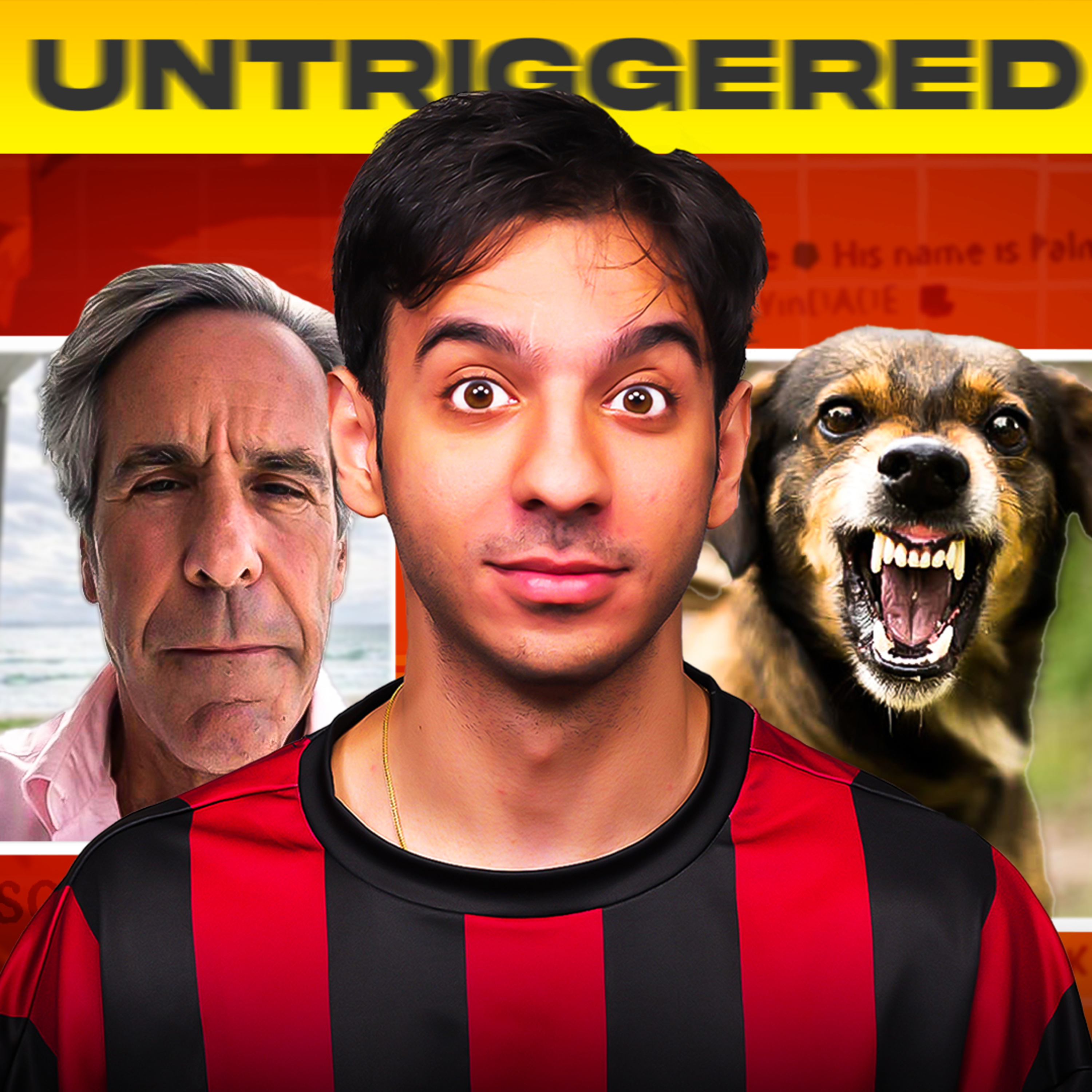 #226 Horrible Dog Parenting, Jeffrey Epstein Look-Alike & Roasting Cringe Content.. | Untriggered #226 episode artwork