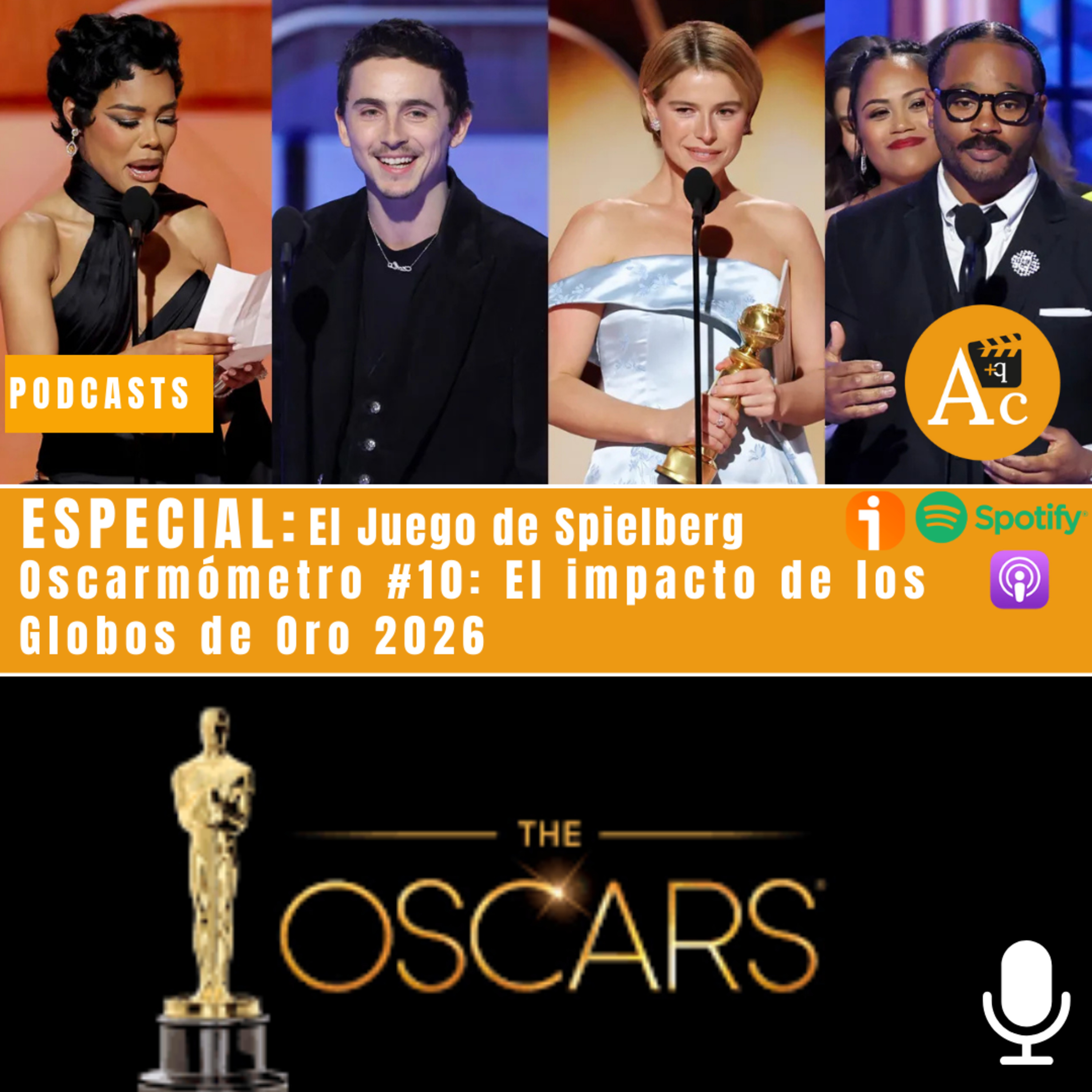 Oscarmómetro #10: El impacto de los Globos de Oro 2026 episode artwork
