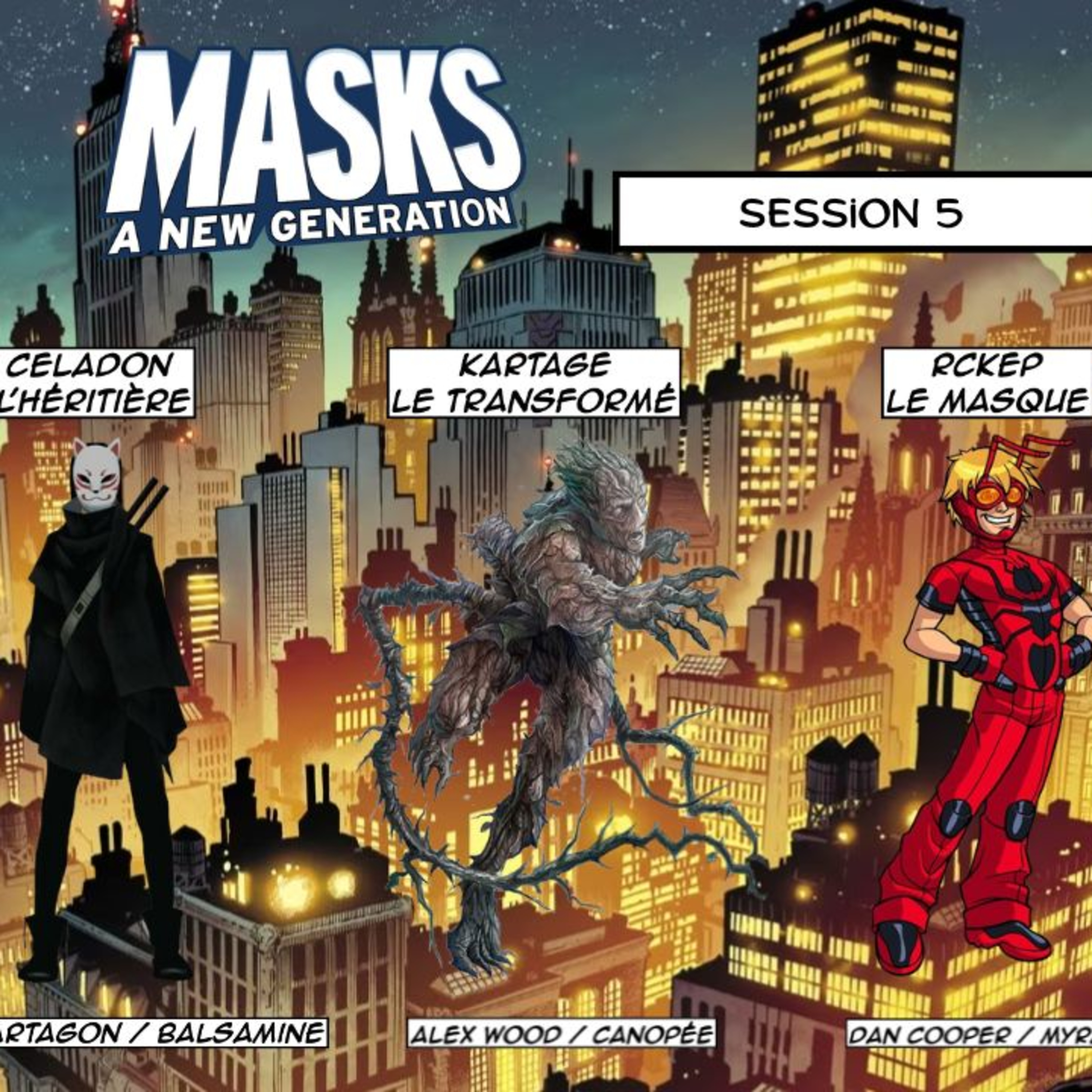 Masks - Session 5 - Statues grecques et robots géants