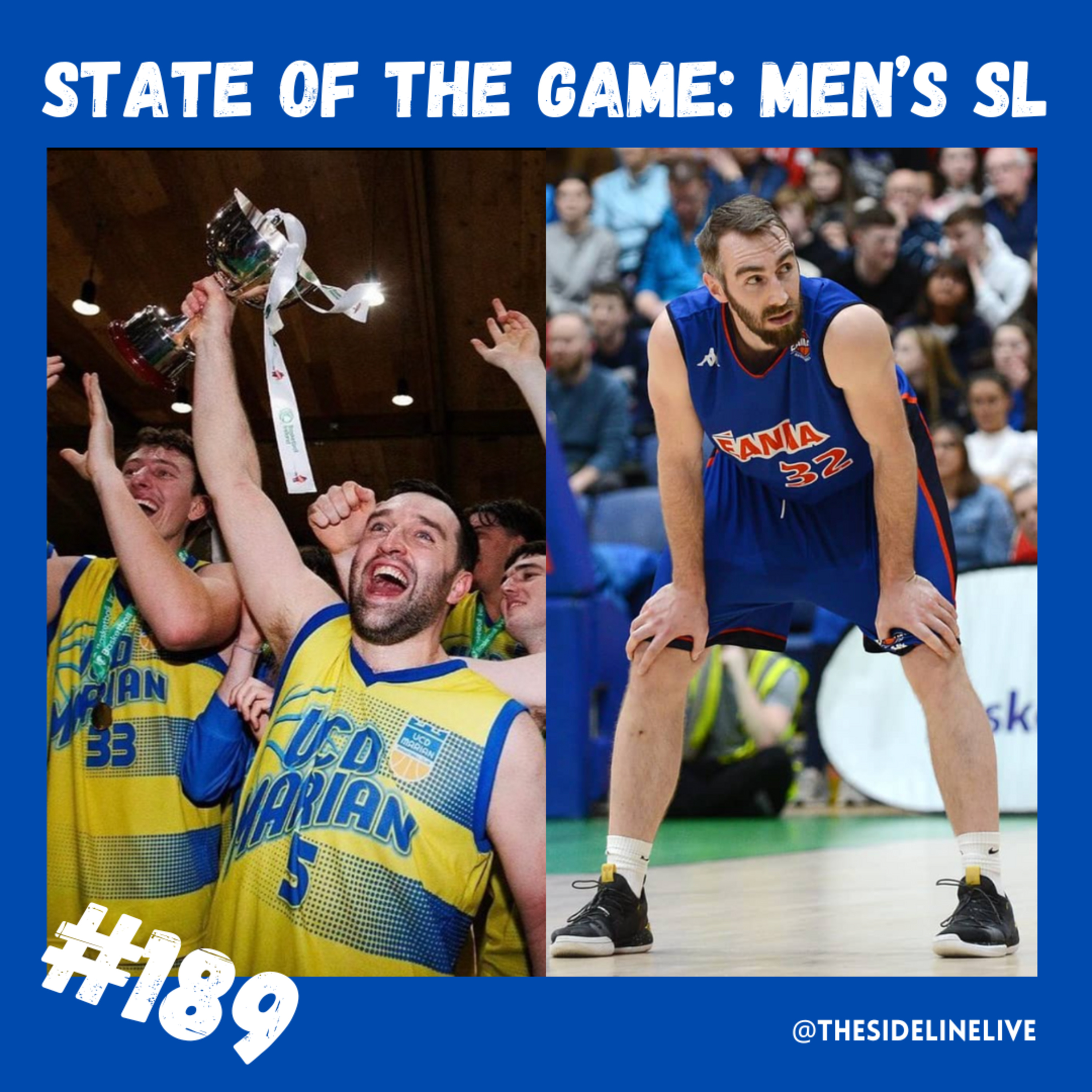 #189 State of the game: Men's Superleague Basketball 25-26 season preview // Conor Meany & Mark Reynolds episode artwork