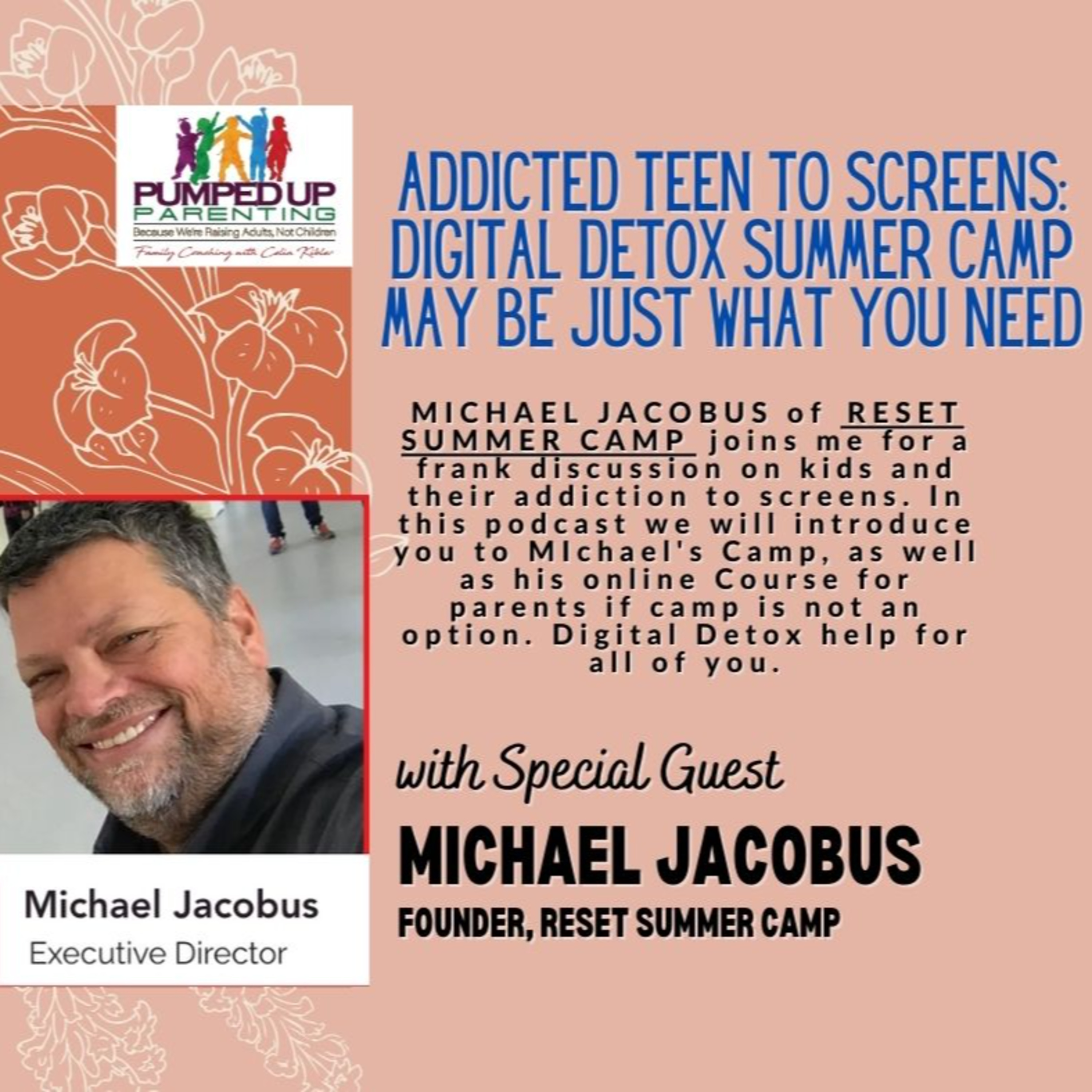 EPISODE 154: Is Your Teen Addicted to their Screens? RESET Summer Camp's Digital Detox may be just what you need. episode artwork