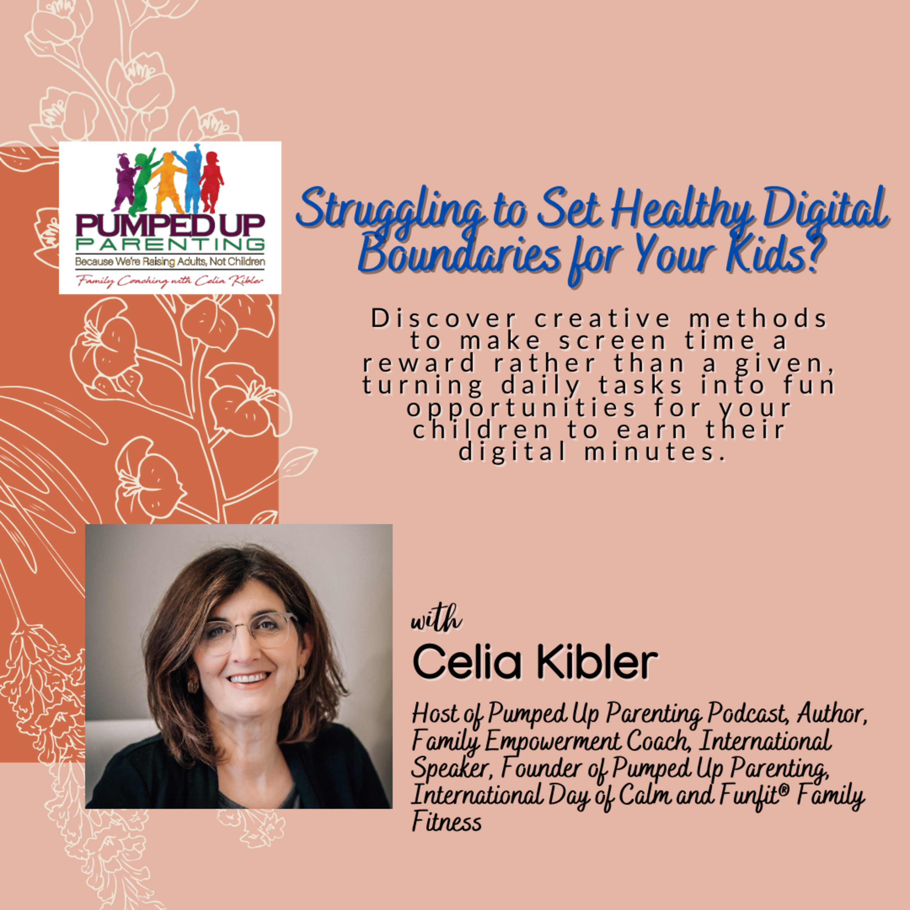 EPISODE 162: How to Manage Screen Time During Summer Break: Healthy Boundaries for Your Kids episode artwork