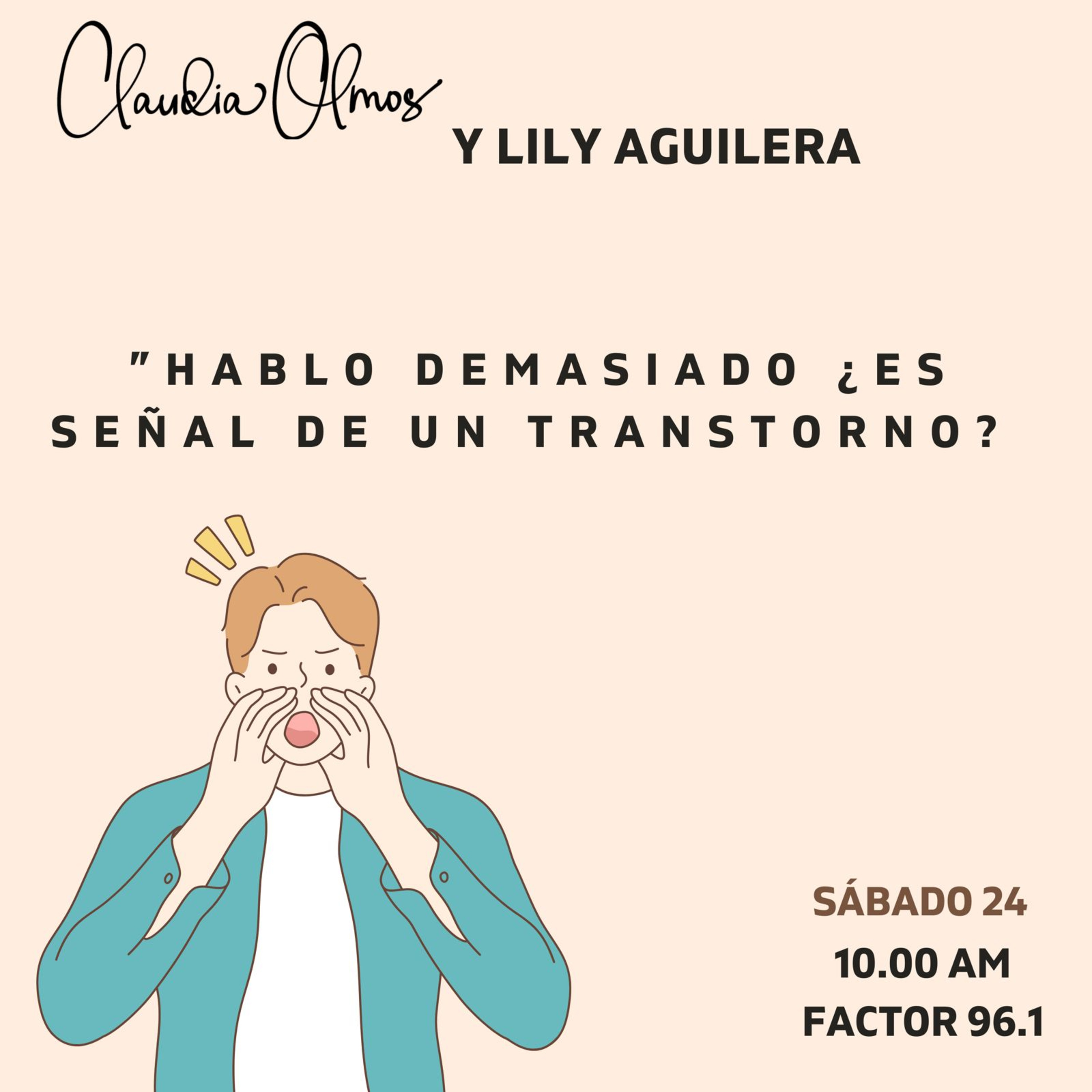 Hablo demasiado, puede ser señal de un trastorno? E 106