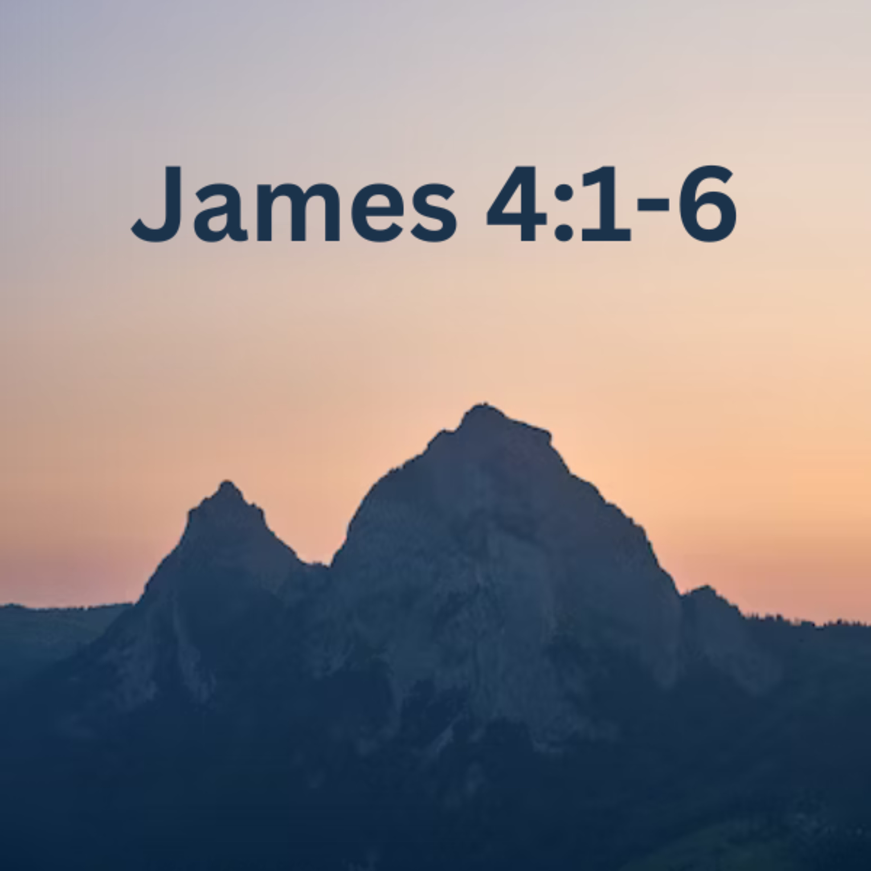 James 4:1-6 // Dustin Harrison episode artwork