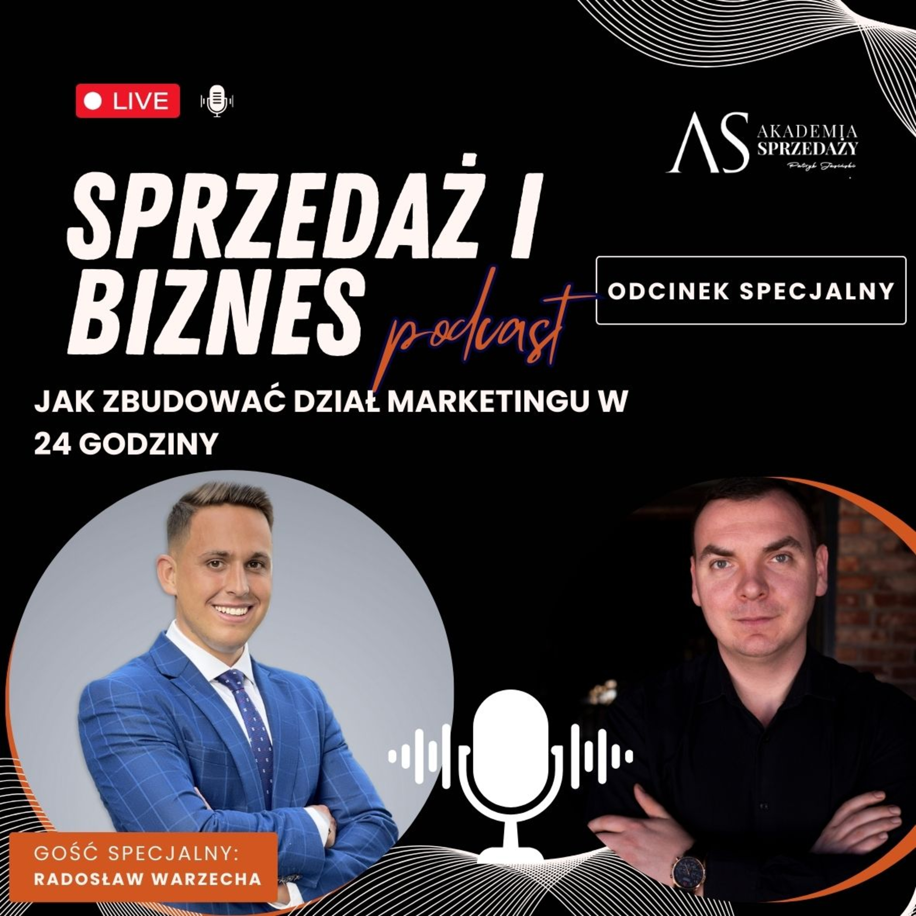 Jak stworzyć dział marketingu w 24h, gość Radosław Warzecha episode artwork