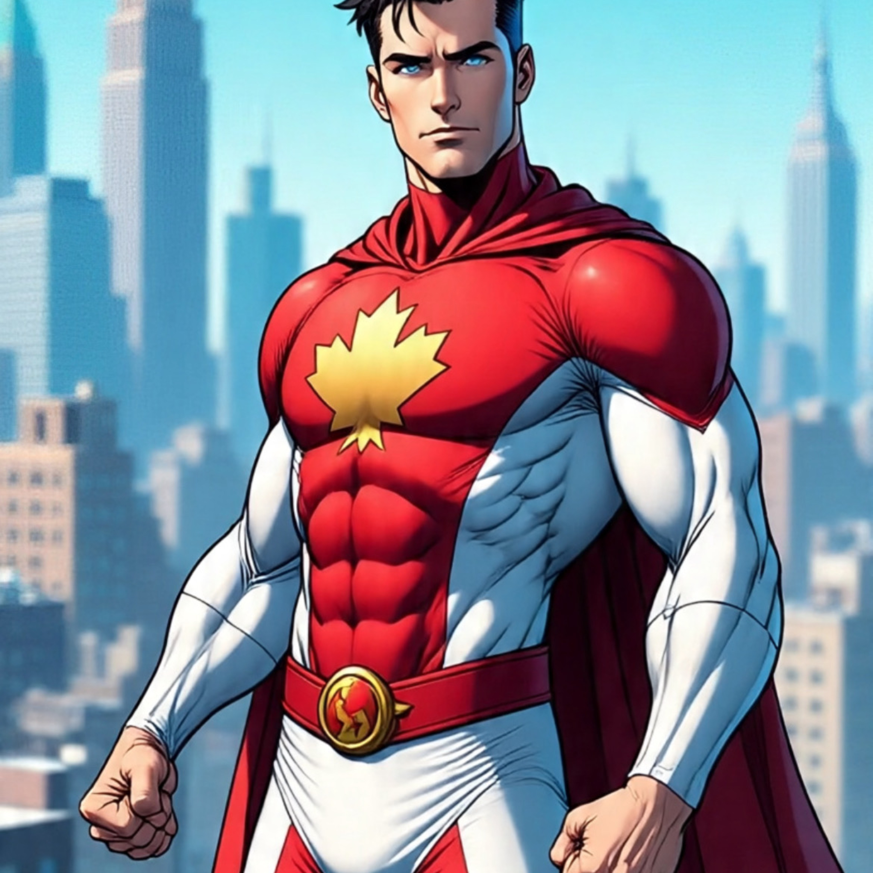 Richard Comely The creators of Captain Canuck episode artwork