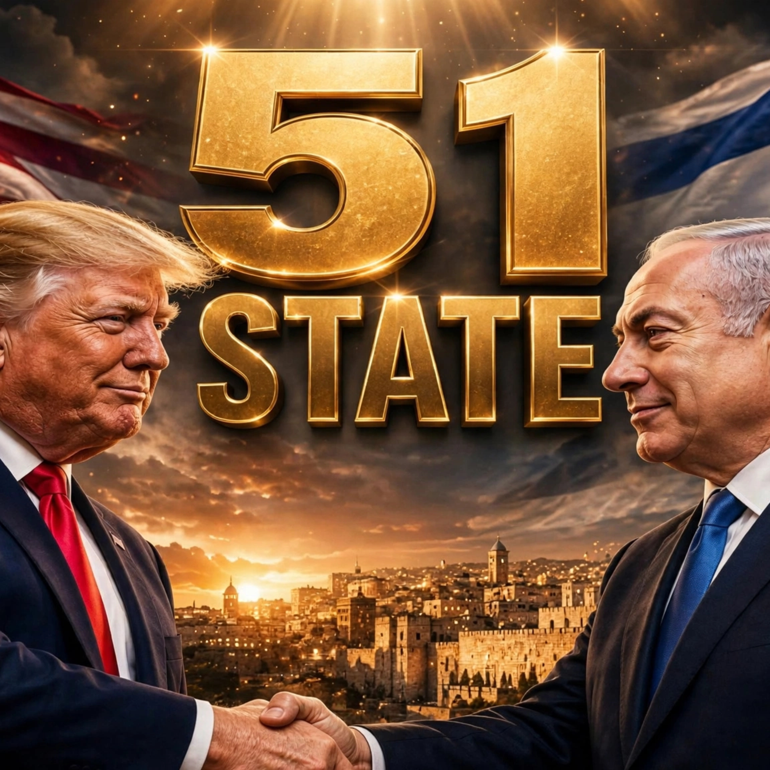 Donald Trump & Netanyahu 51 State  episode artwork