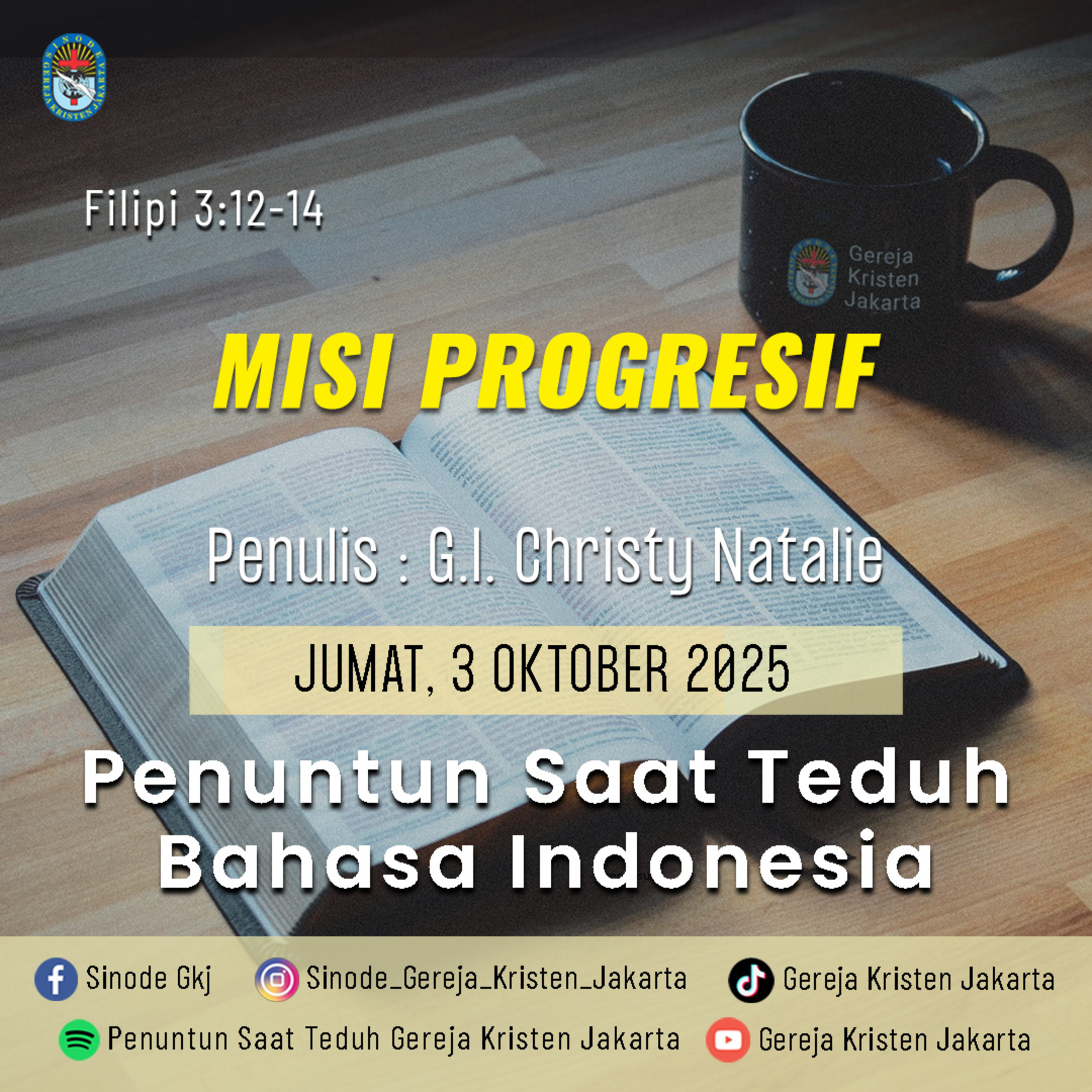 3-10-2025 - Misi Progresif (PST GKJ Bahasa Indonesia) episode artwork