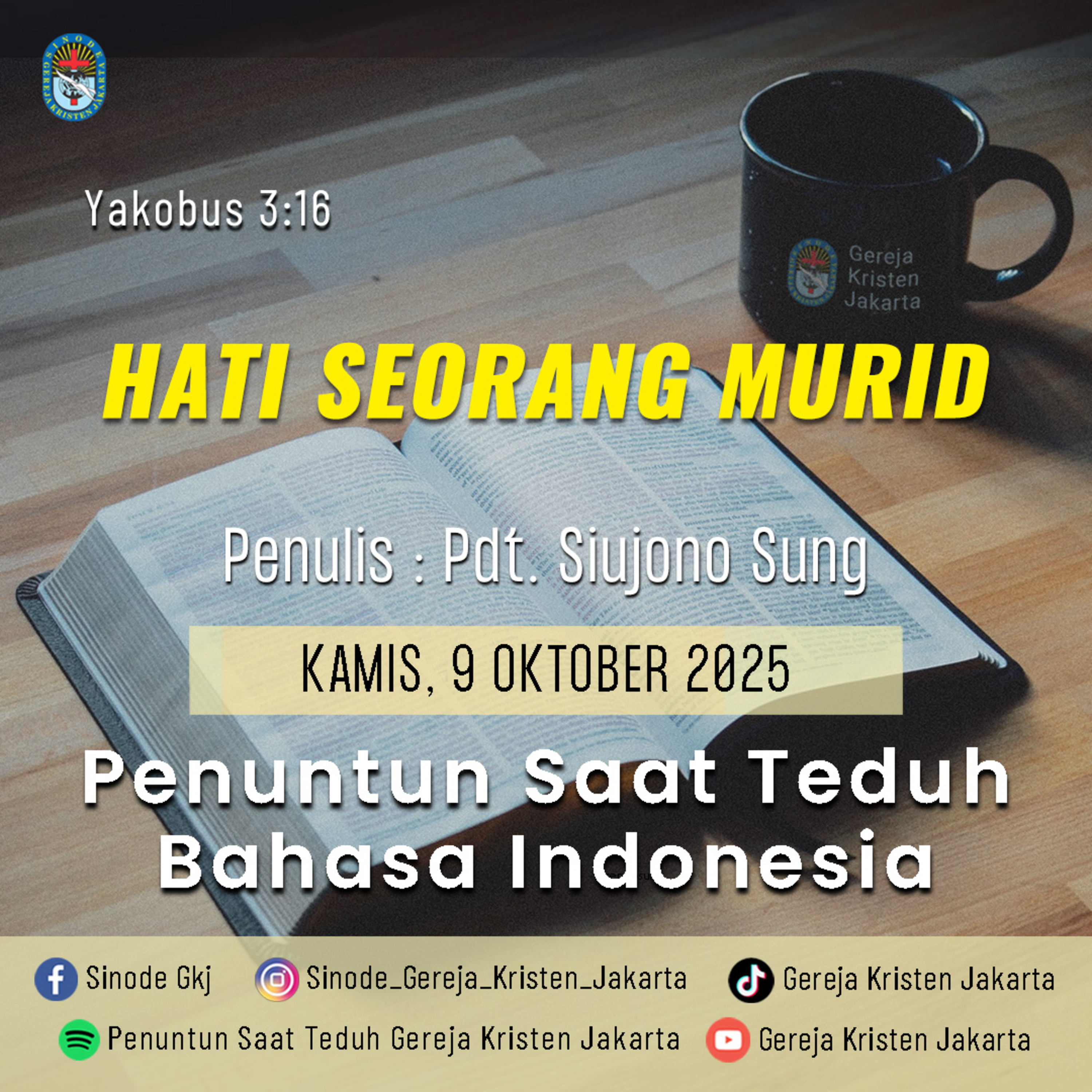 9-10-2025 - Hati Seorang Murid (PST GKJ Bahasa Indonesia) episode artwork