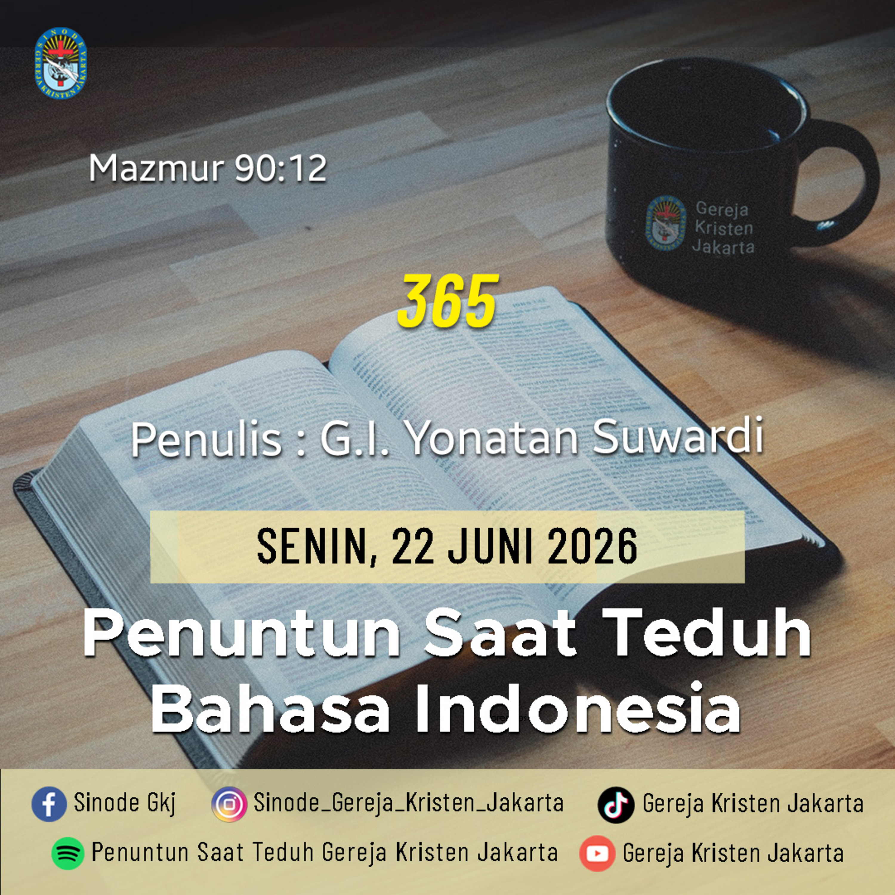 22-6-2026 - 365 (PST GKJ Bahasa Indonesia) episode artwork