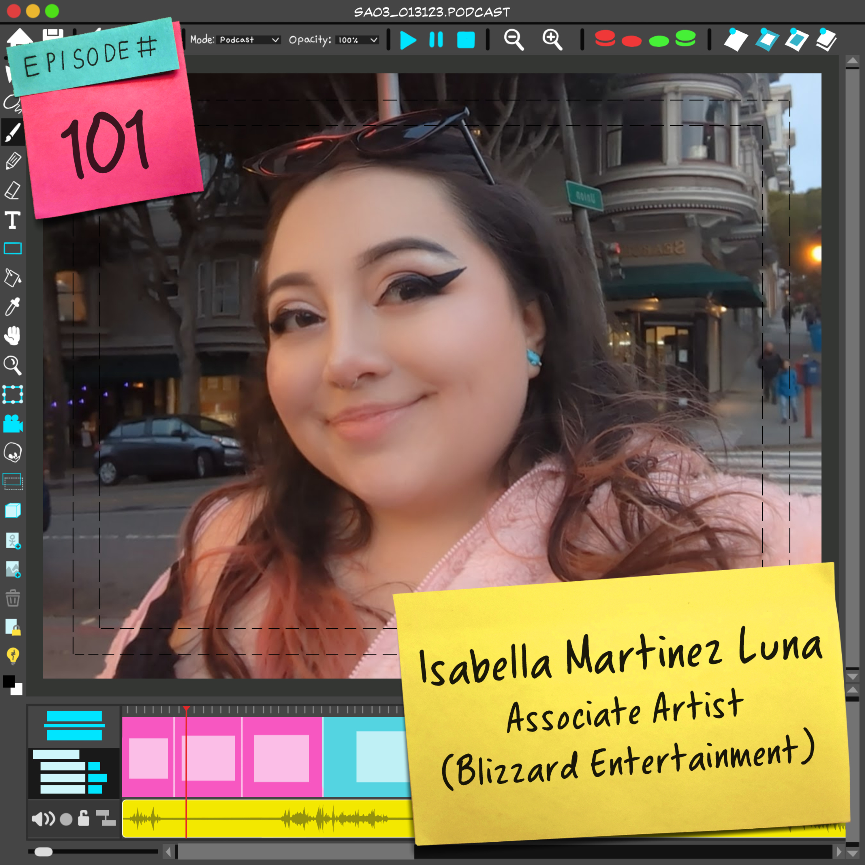 101 Straight Ahead w/ Isabella Martinez Luna: Loving the Technical Side of 3D episode artwork
