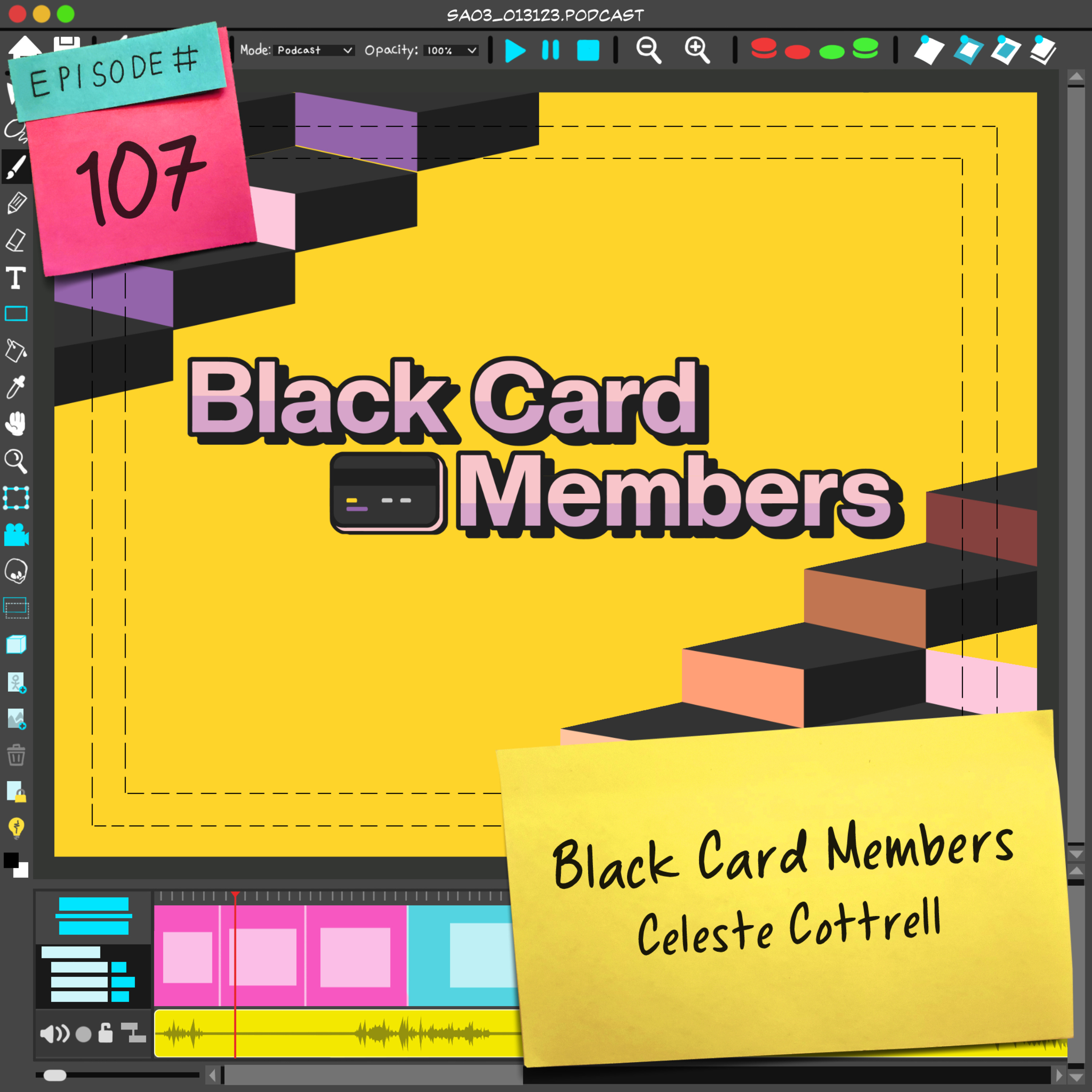 107 Straight Ahead w/ Black Card Members: YOU are the protagonist! episode artwork