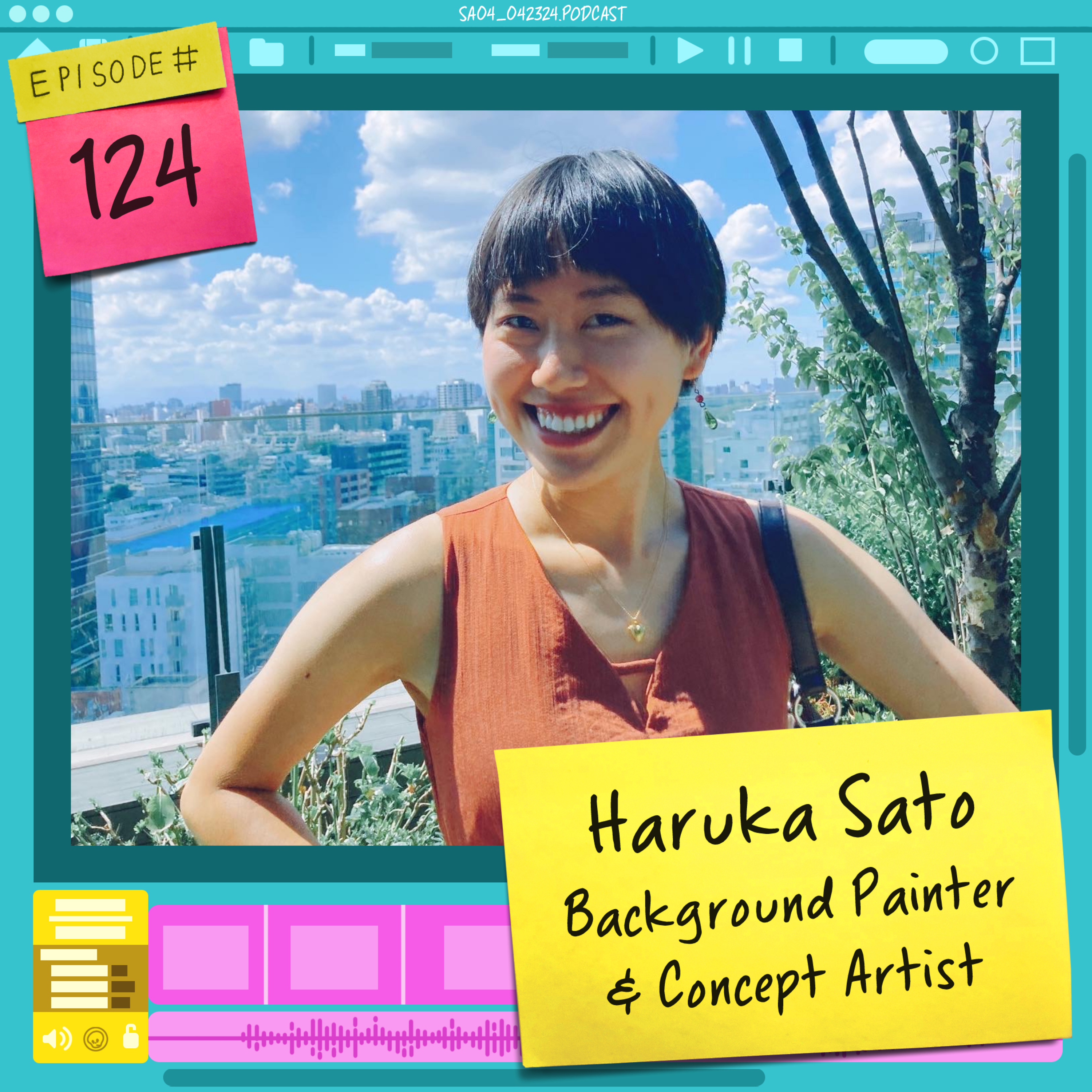 124 Straight Ahead w/ Haruka Sato: Concept Artist in Japan episode artwork