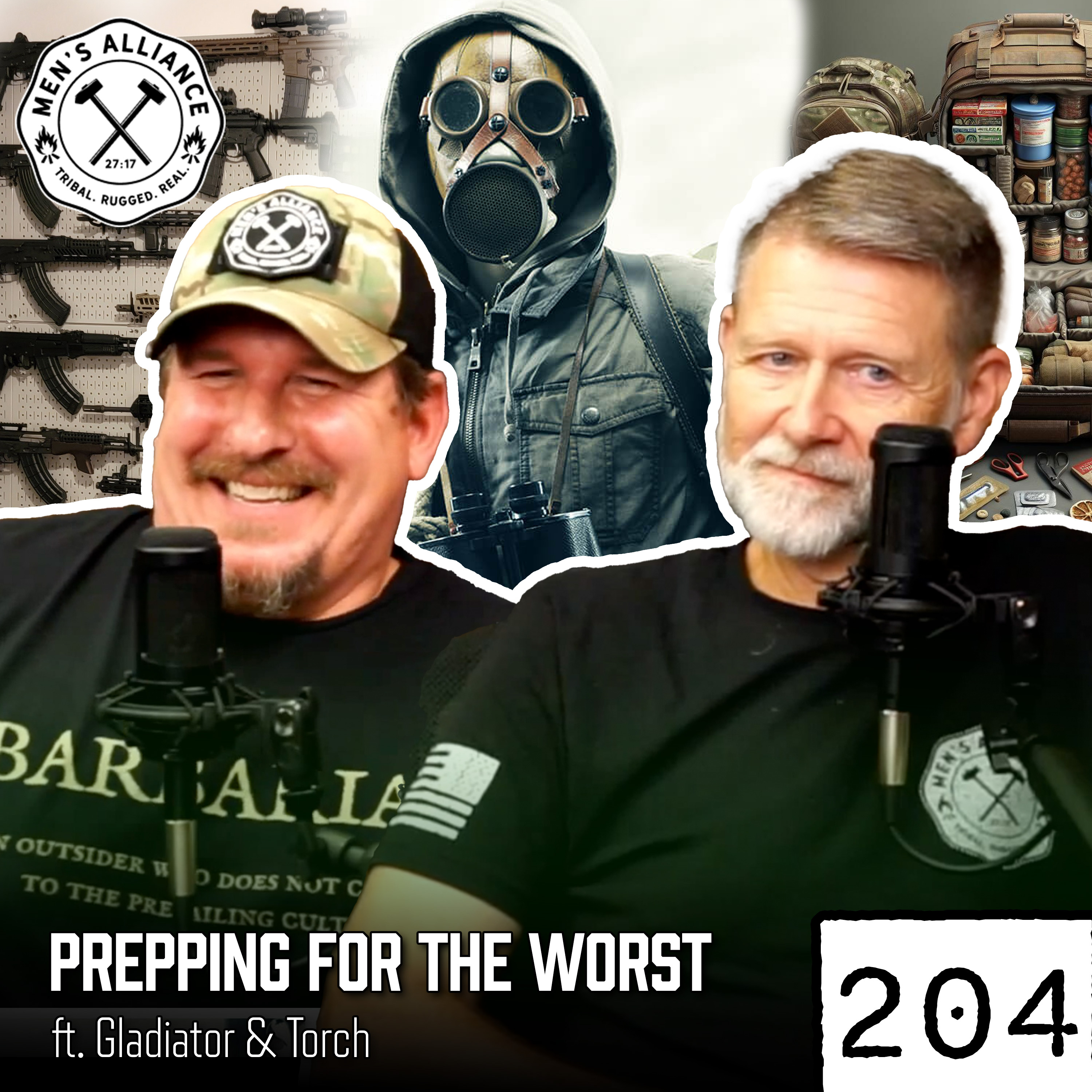 Ep 204: Doomsday Prepping as Christians - Everything You Need to Know ft. Gladiator & Torch episode artwork