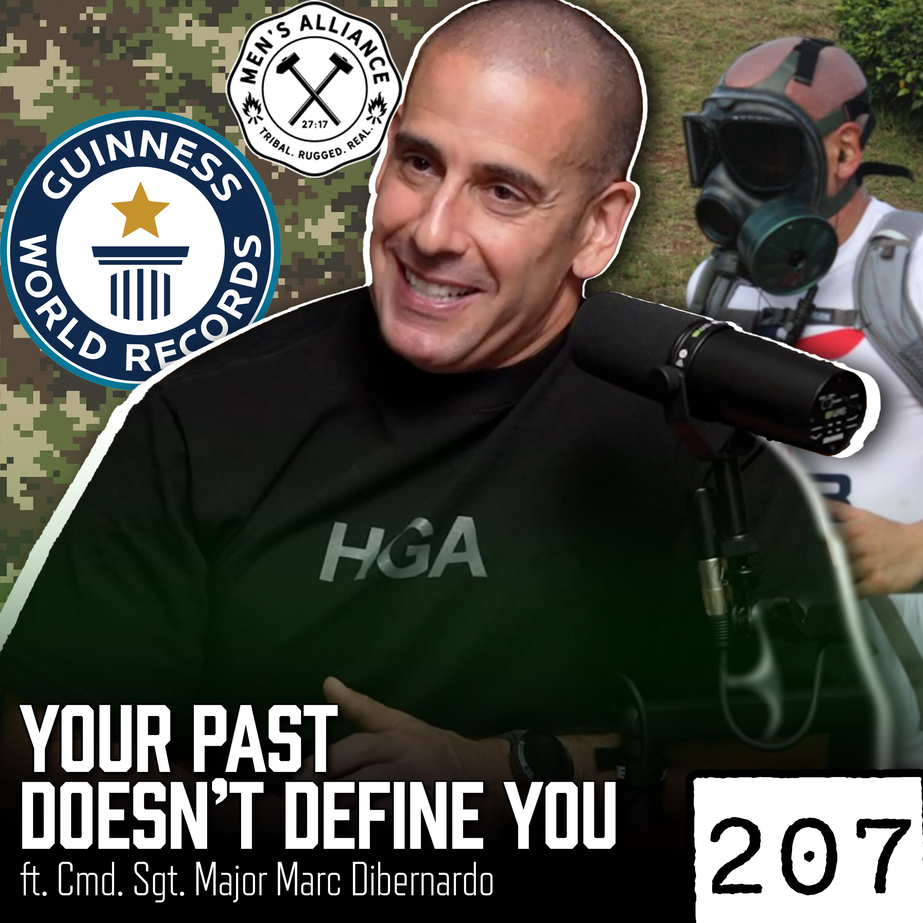 Episode 207: Past Mistakes Do NOT Define Your Future ft. Command Sgt. Major Marc Dibernardo episode artwork