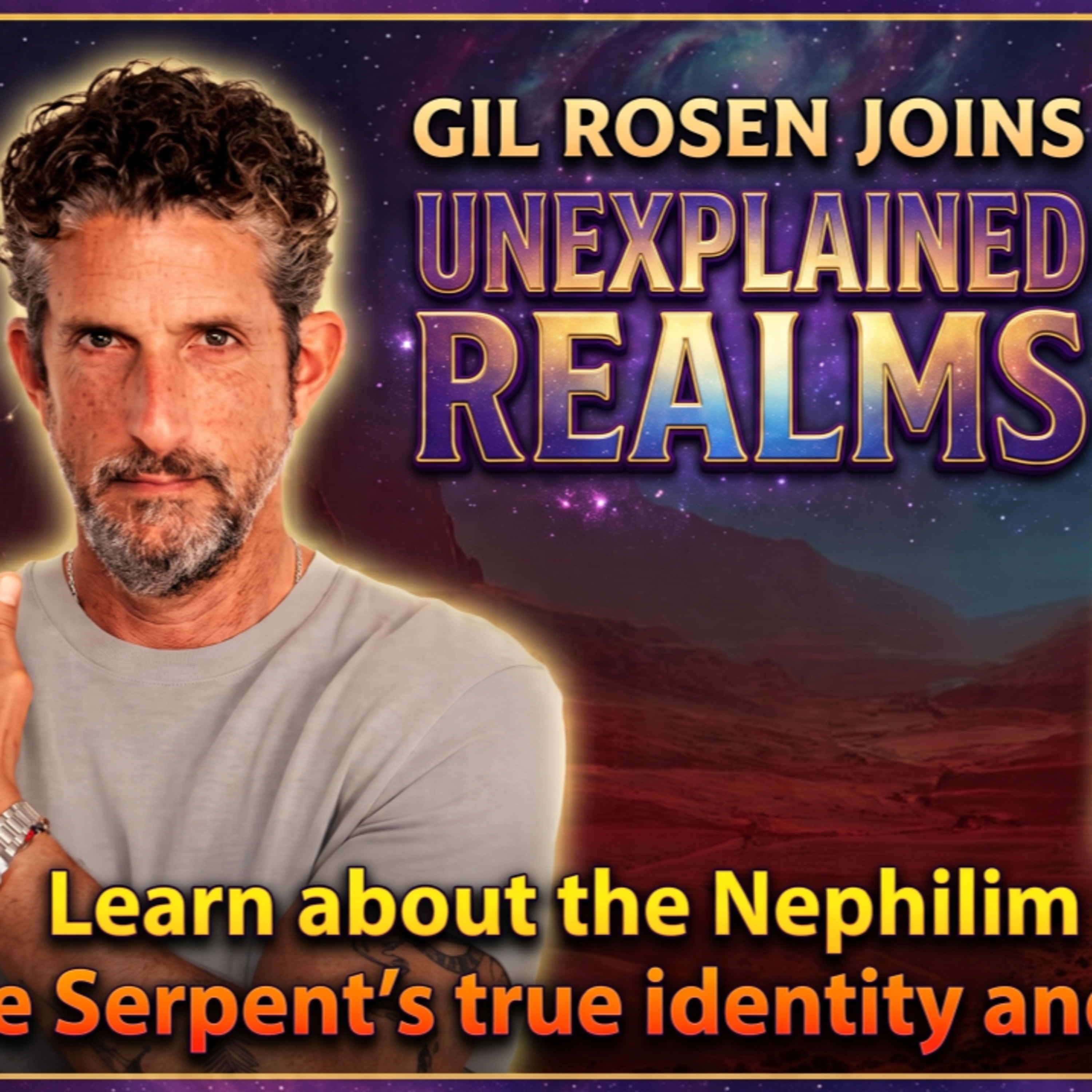 AUTHOR - Author Gil Rosen: Alien Verses: Decoding Genesis  episode artwork