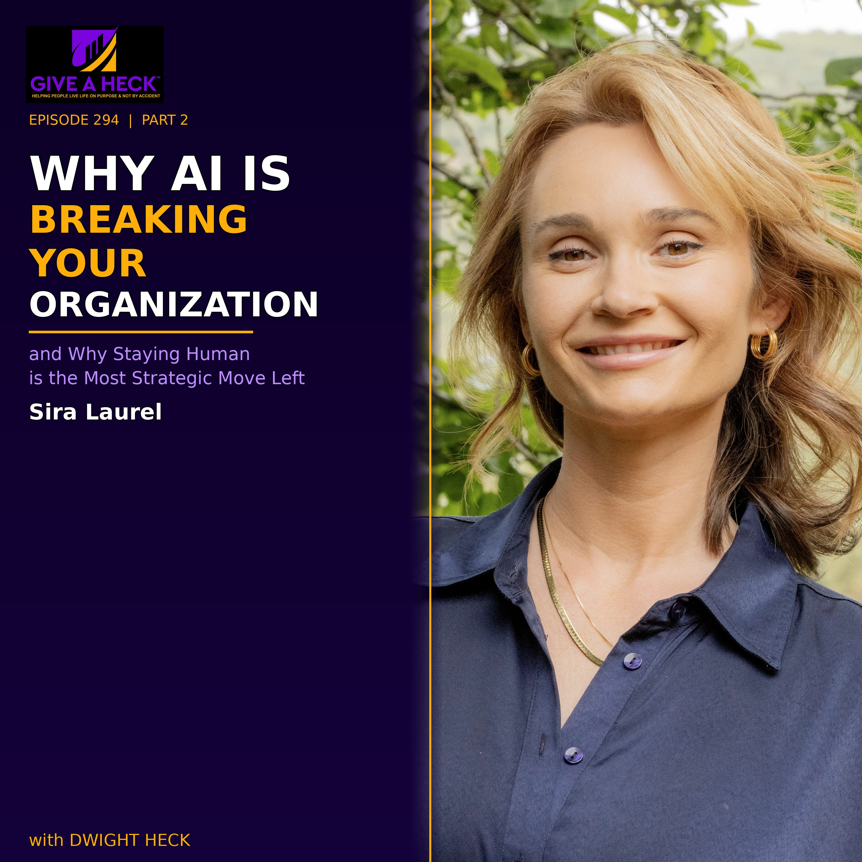 WHY AI IS BREAKING YOUR ORGANIZATION | Sira Laurel episode artwork