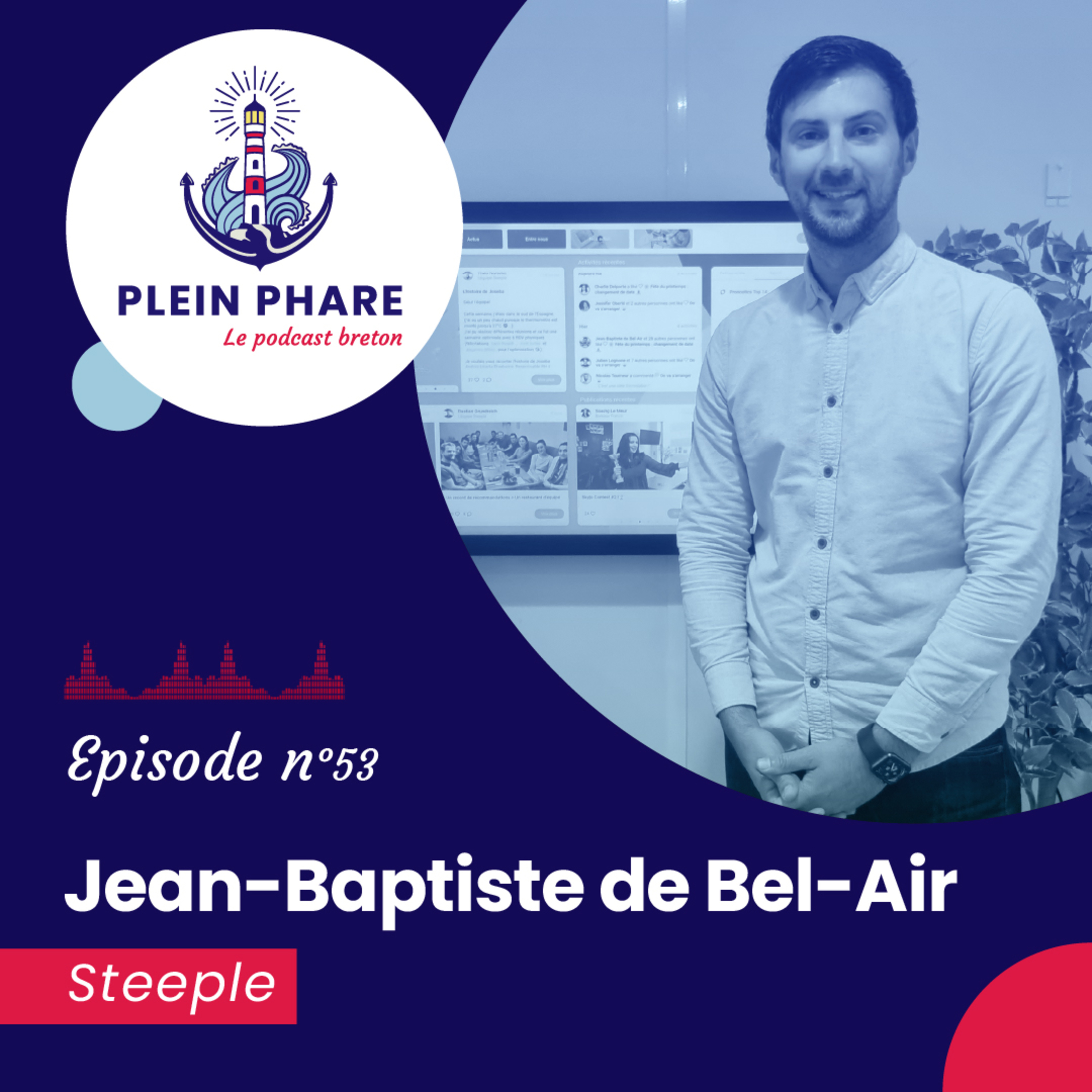 6 millions de CA sans levée de fonds avec Jean-Baptiste de Bel-Air, Steeple - épisode 53