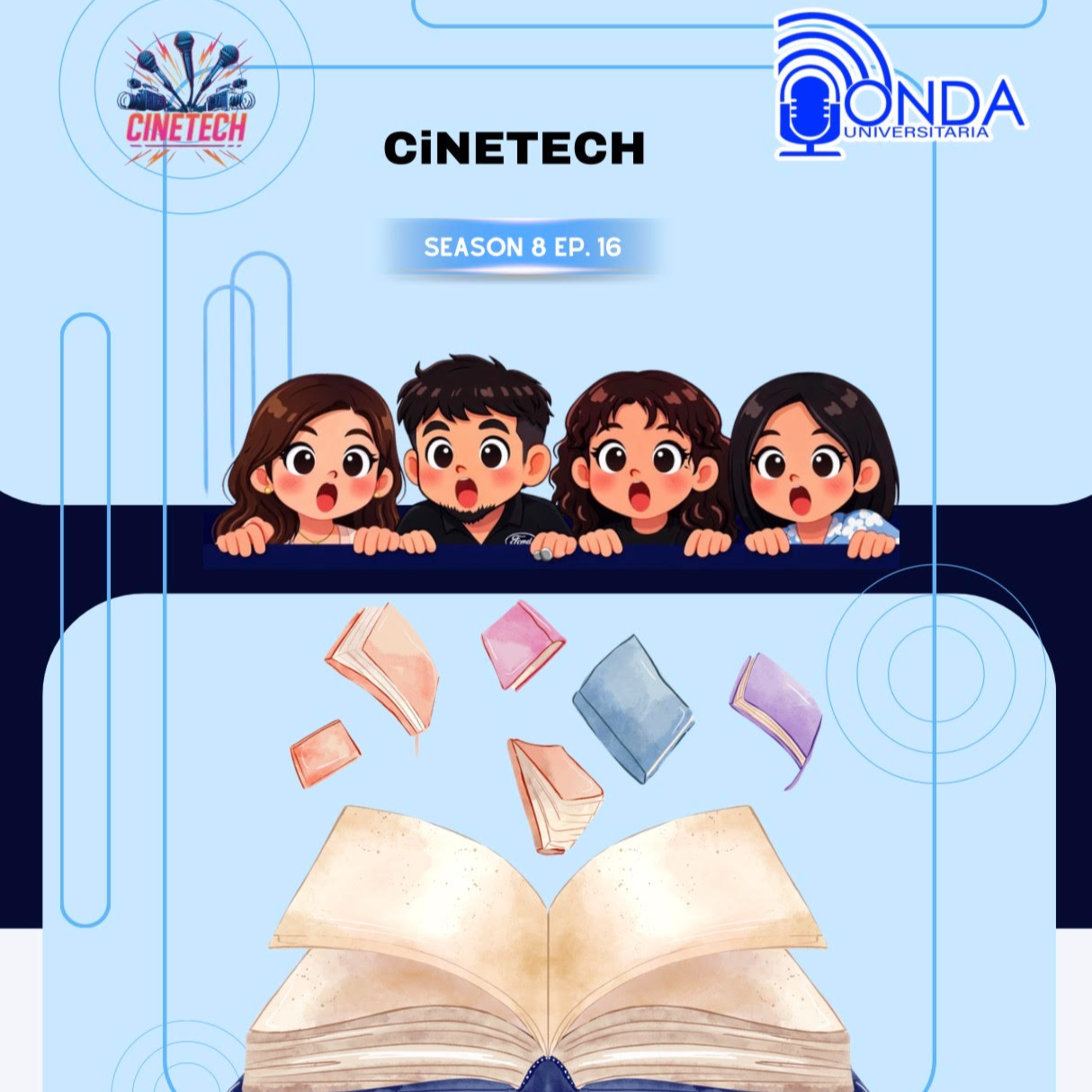 CineTech S8 Ep. 16 - Adaptaciones de libros a peliculas episode artwork