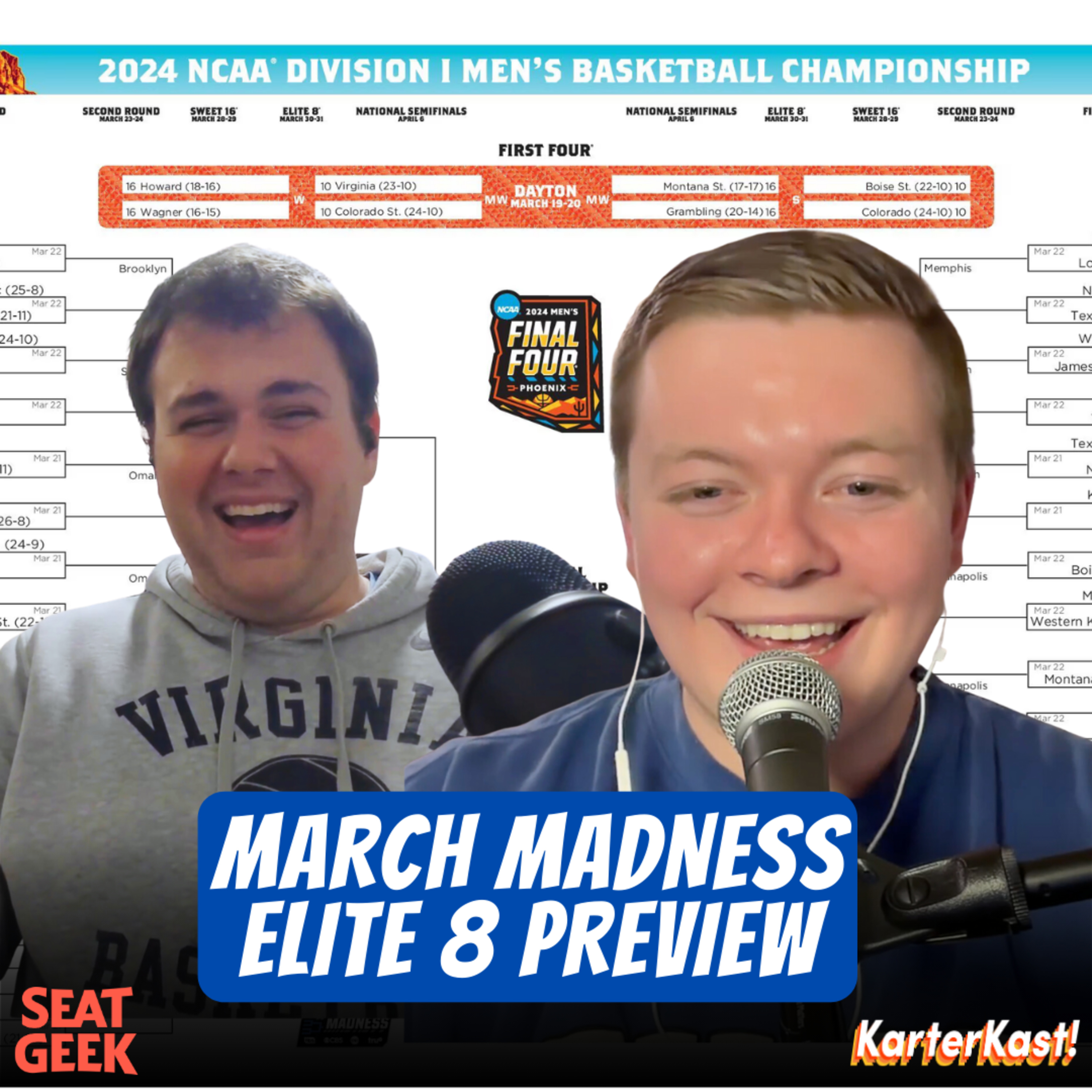 NC State Shocks the World, UConn Dominate, Edey is Inevitable, Alabama Rolls On - Elite 8 Recap episode artwork