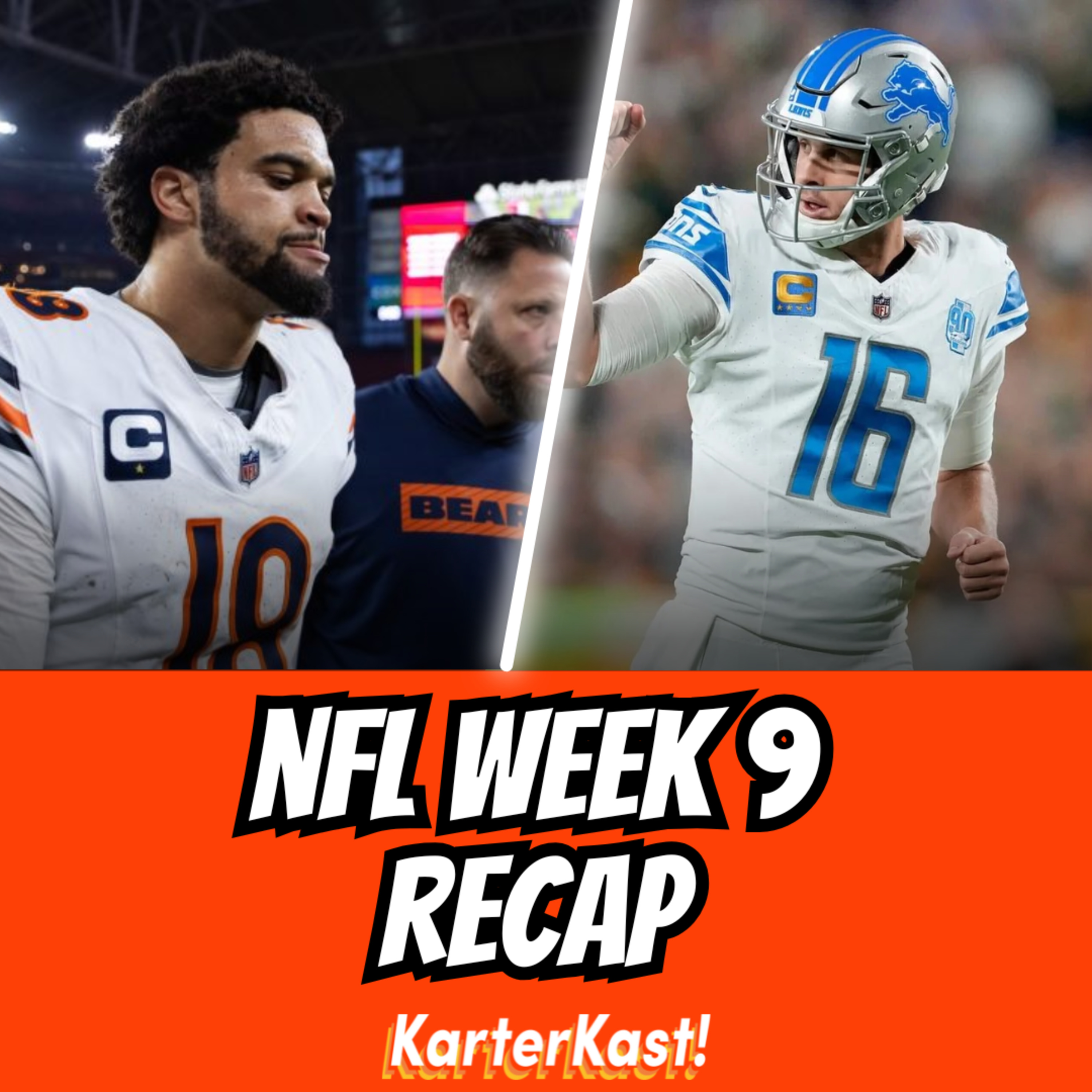 Goff Finally Wins Outside, Bears Look Bad, Ravens Domination - NFL Week 9 Reaction episode artwork