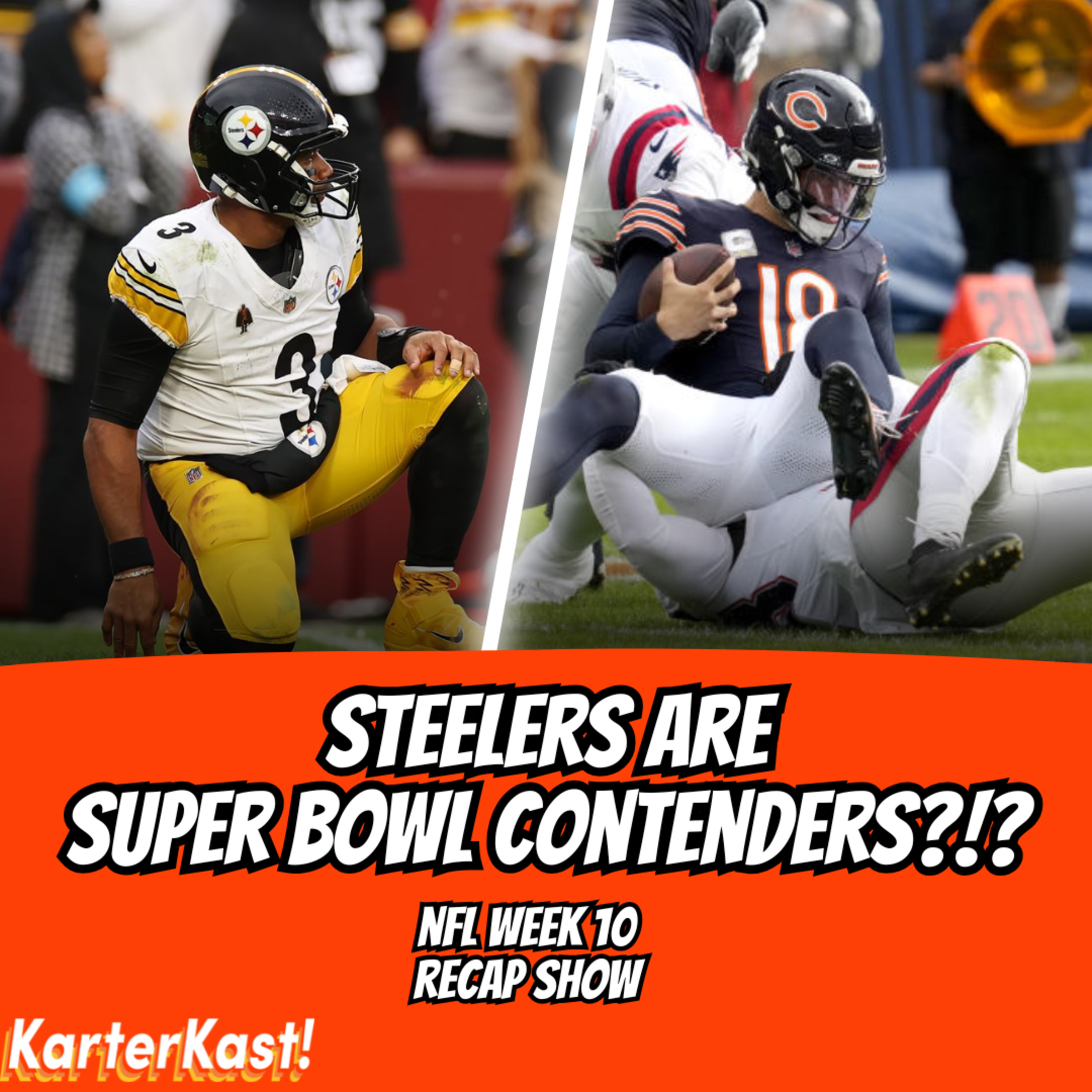 Are the Steelers a Super Bowl Contender? Caleb Williams Continues to Struggle - NFL Week 10 episode artwork